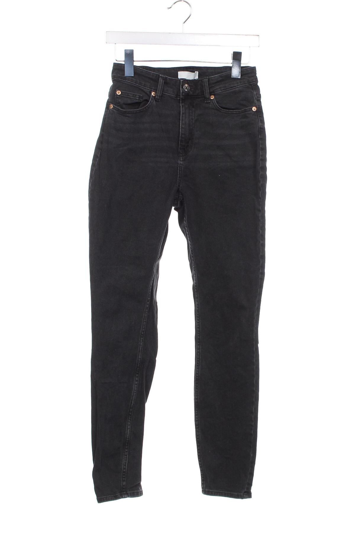 Dámske džínsy  H&M, Veľkosť XS, Farba Čierna, Cena  9,00 €