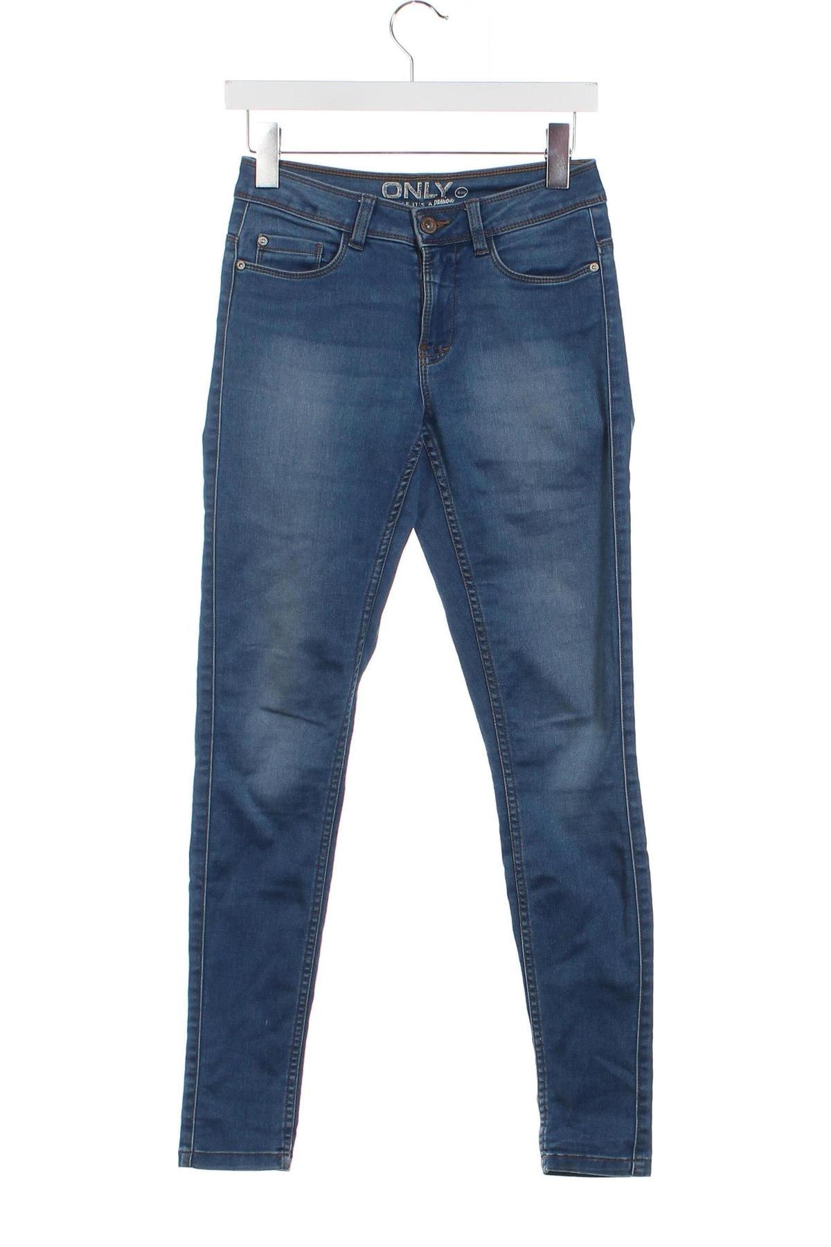 Dámske džínsy  ONLY, Veľkosť S, Farba Modrá, Cena  10,64 €