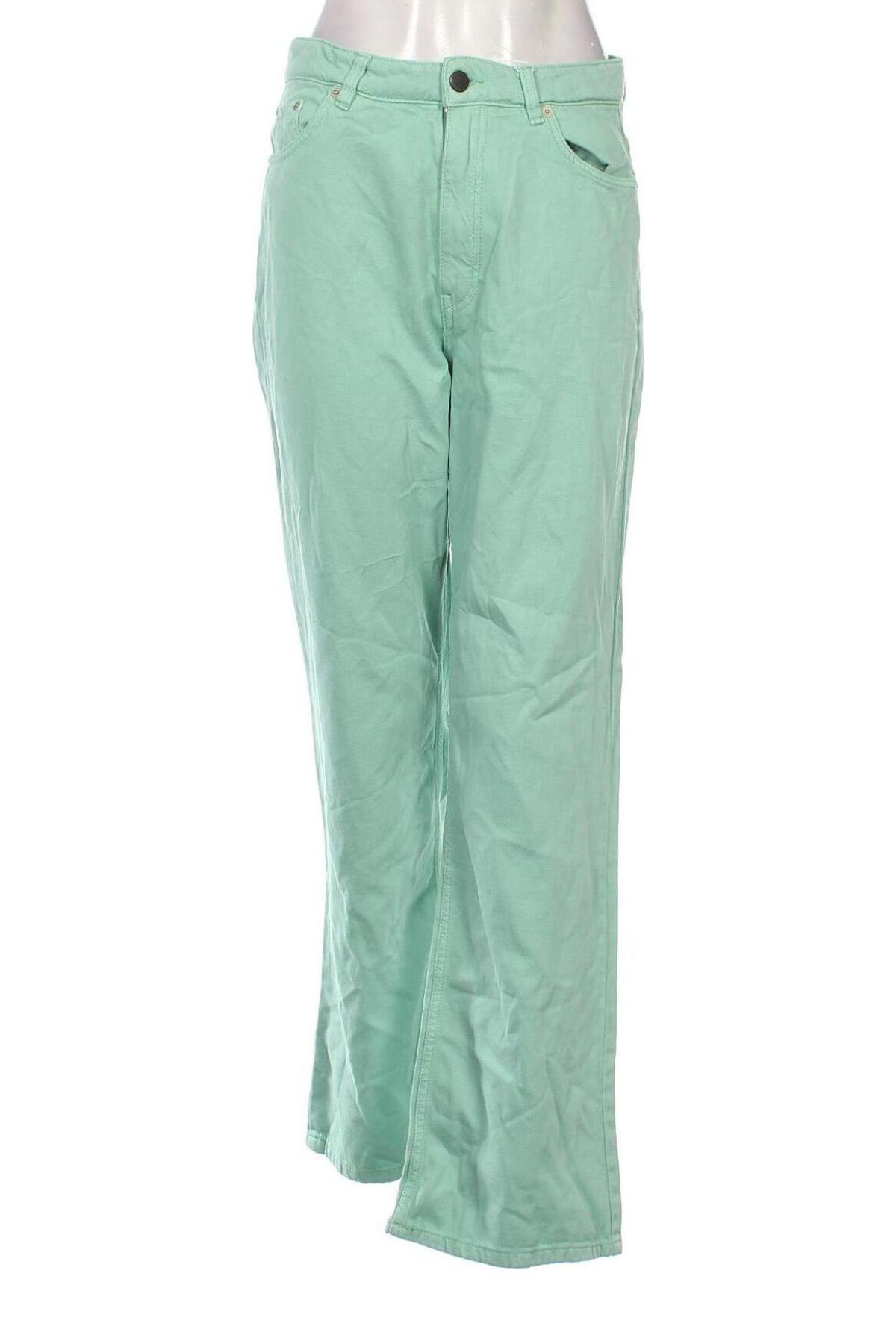 Дамски дънки ONLY, Размер XL, Цвят Зелен, Цена 38,50 лв.