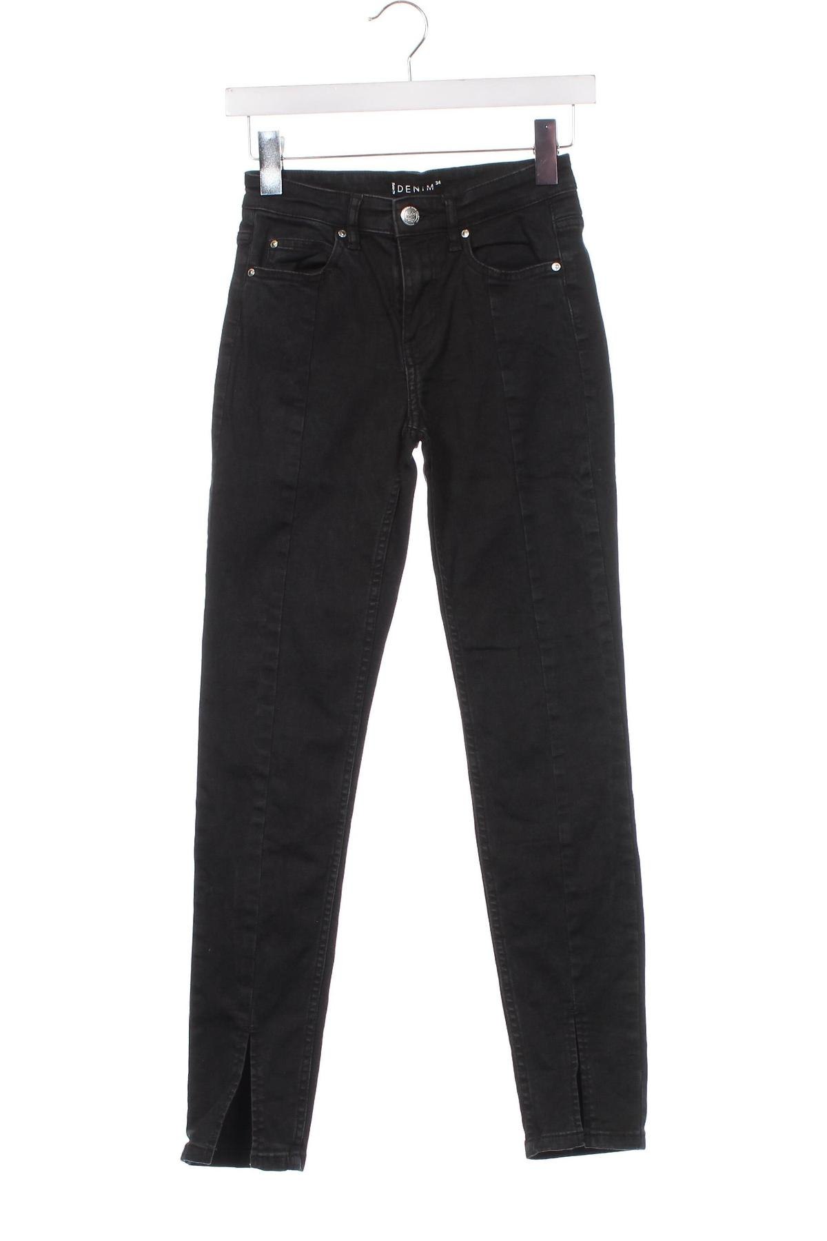 Damen Jeans Sinsay, Größe XS, Farbe Schwarz, Preis 7,12 €