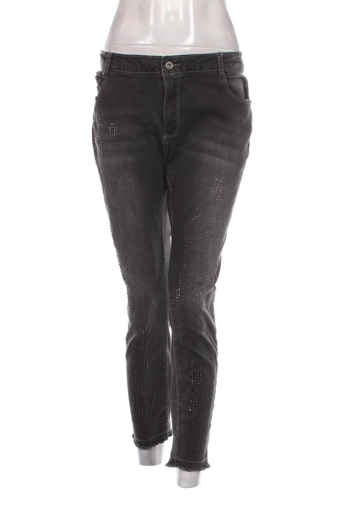 Γυναικείο Τζίν SuZa, Μέγεθος XL, Χρώμα Γκρί, Τιμή 12,68 €