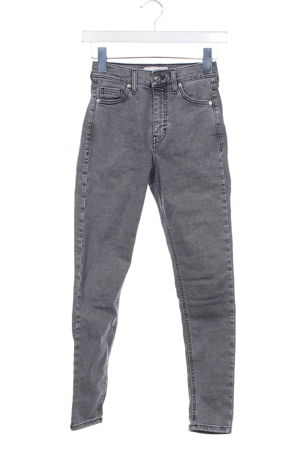 Damen Jeans Topshop, Größe XS, Farbe Grau, Preis € 13,65