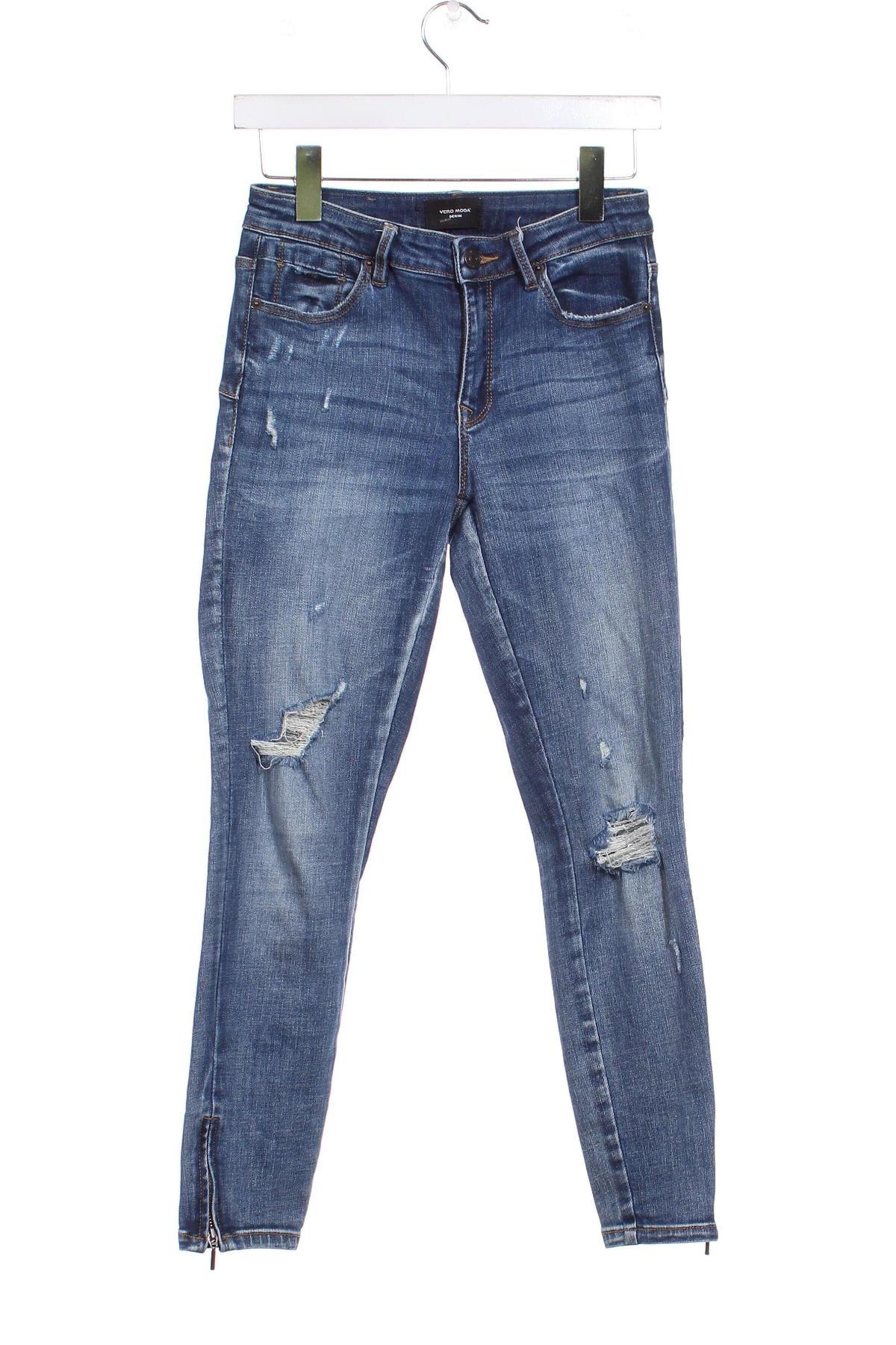 Dámske džínsy  Vero Moda, Veľkosť XS, Farba Modrá, Cena  4,43 €