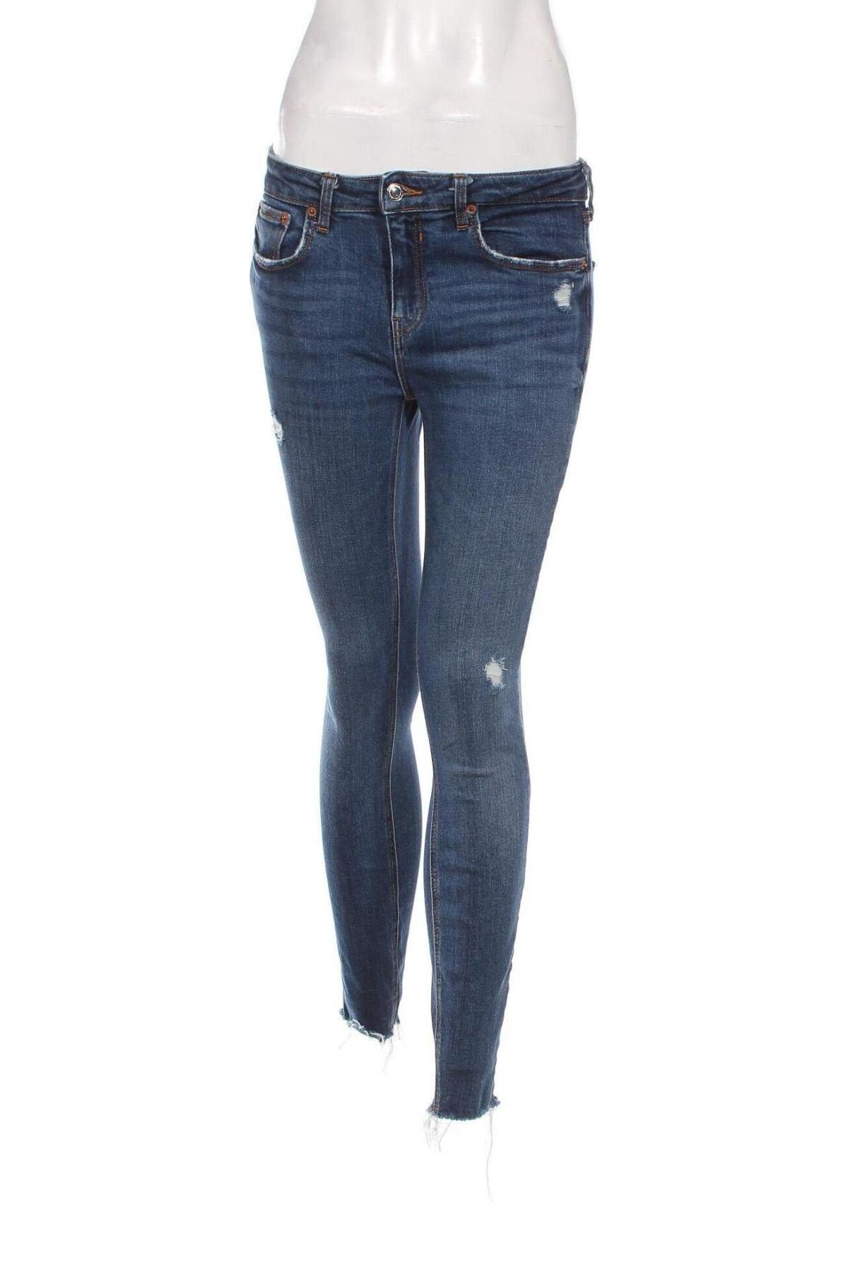 Γυναικείο Τζίν Zara, Μέγεθος M, Χρώμα Μπλέ, Τιμή 6,50 €
