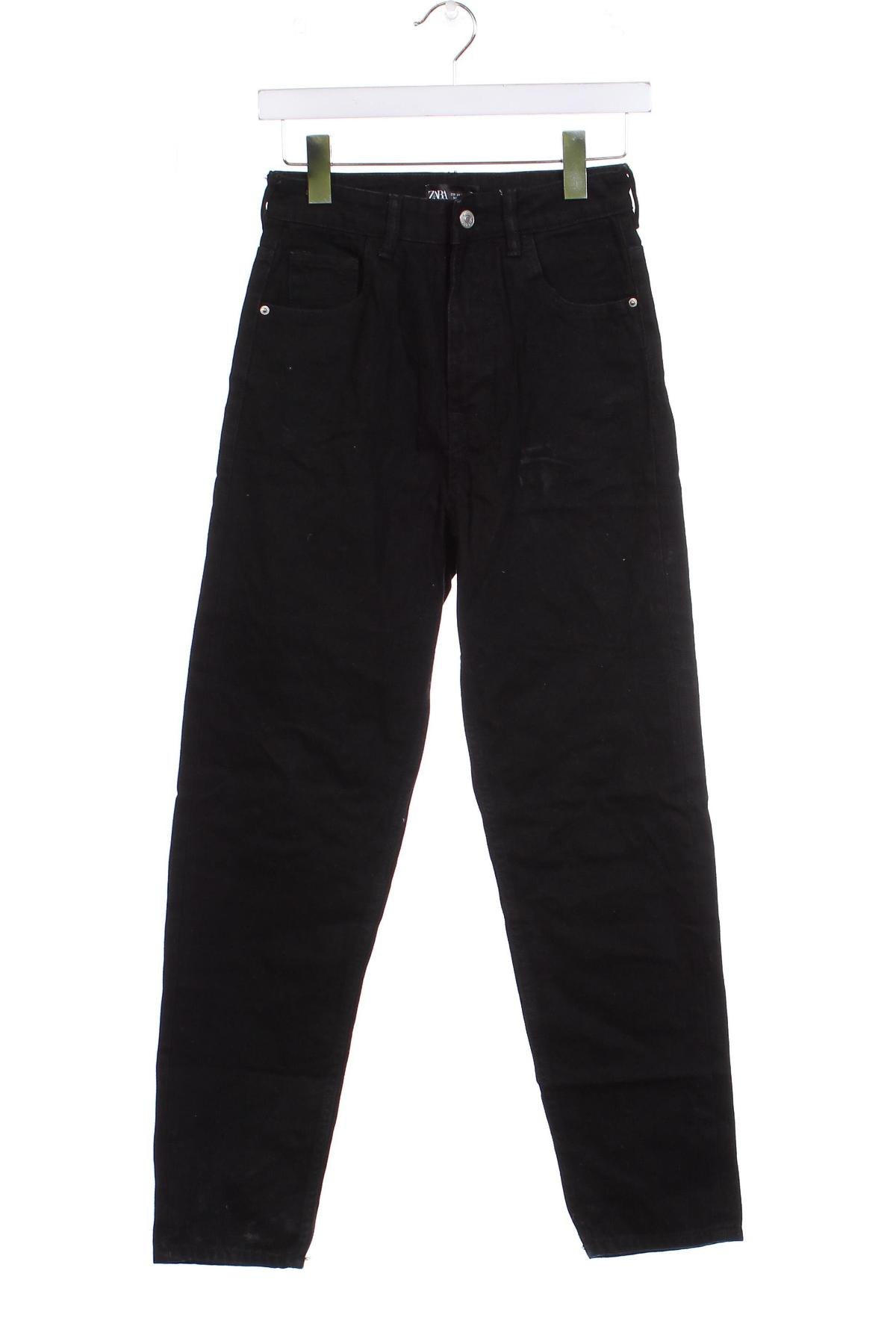 Damen Jeans Zara, Größe XS, Farbe Schwarz, Preis 6,39 €