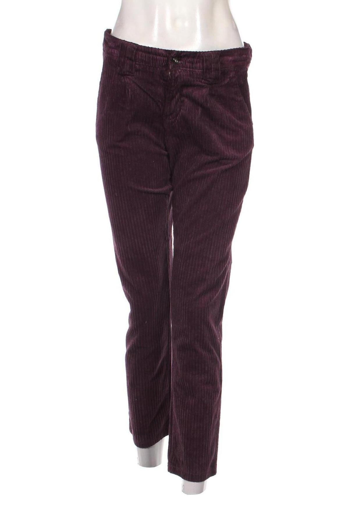 Damen Cordhose, Größe XS, Farbe Lila, Preis 17,90 €