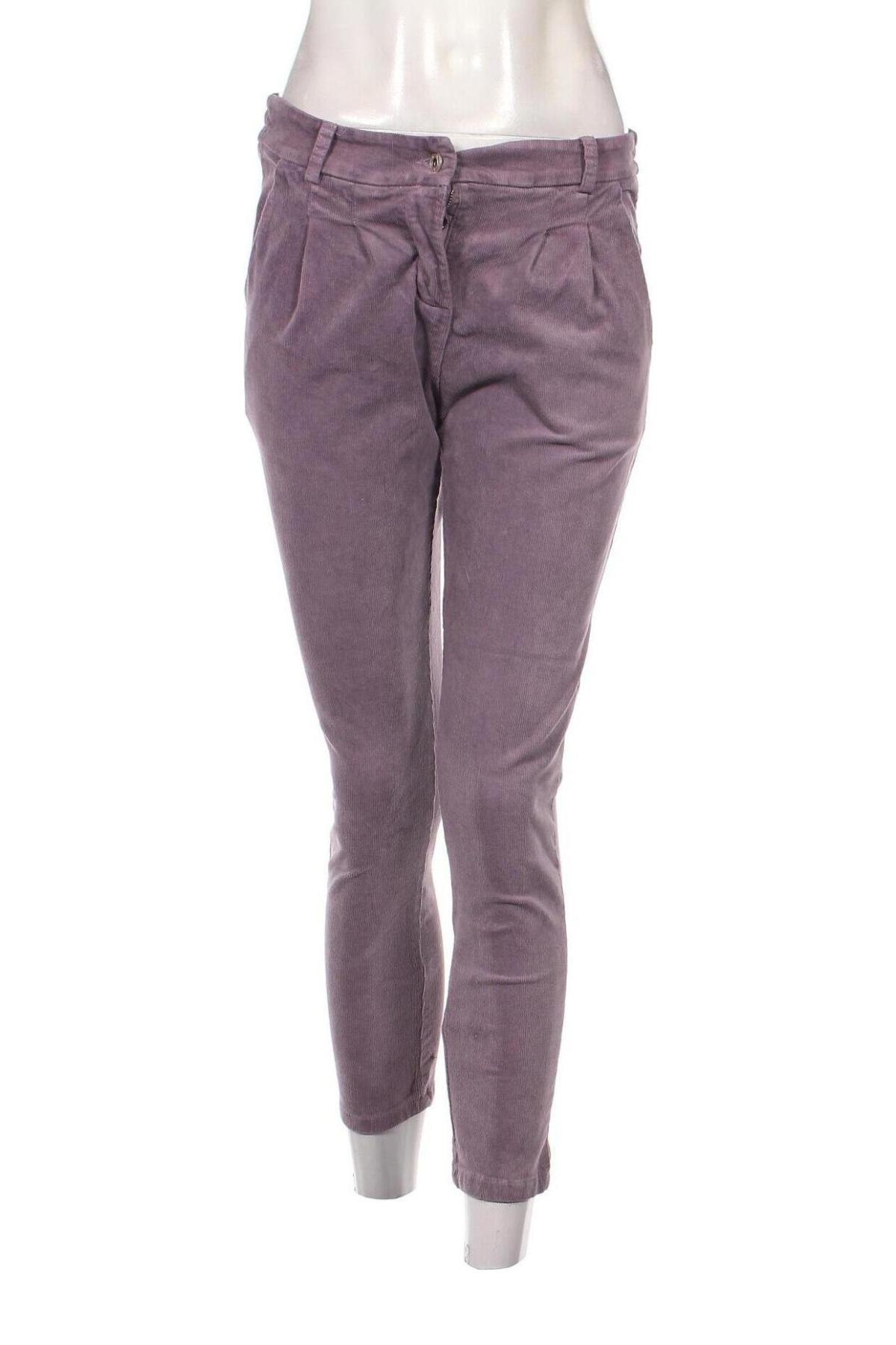 Damen Cordhose, Größe S, Farbe Lila, Preis 17,90 €