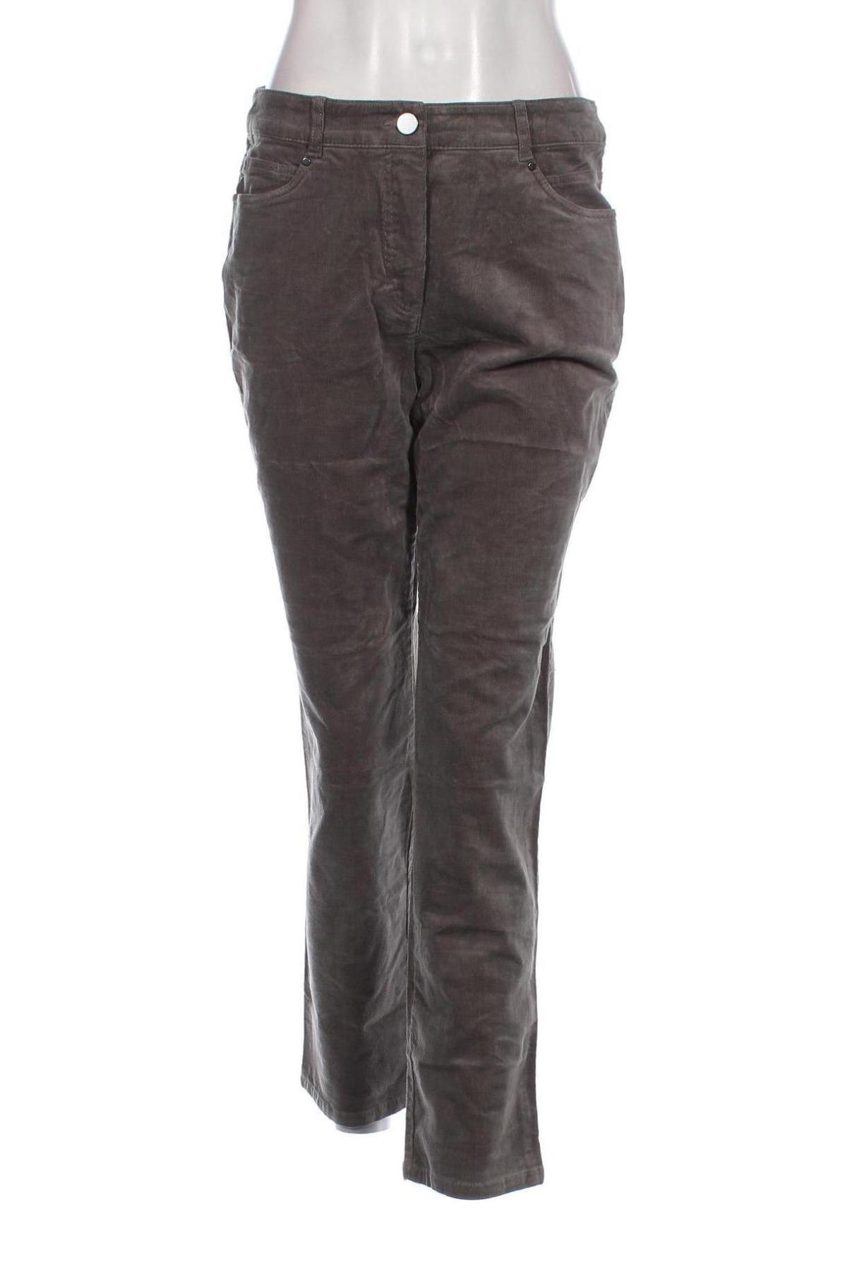 Damen Cordhose Adagio, Größe M, Farbe Grau, Preis € 5,25