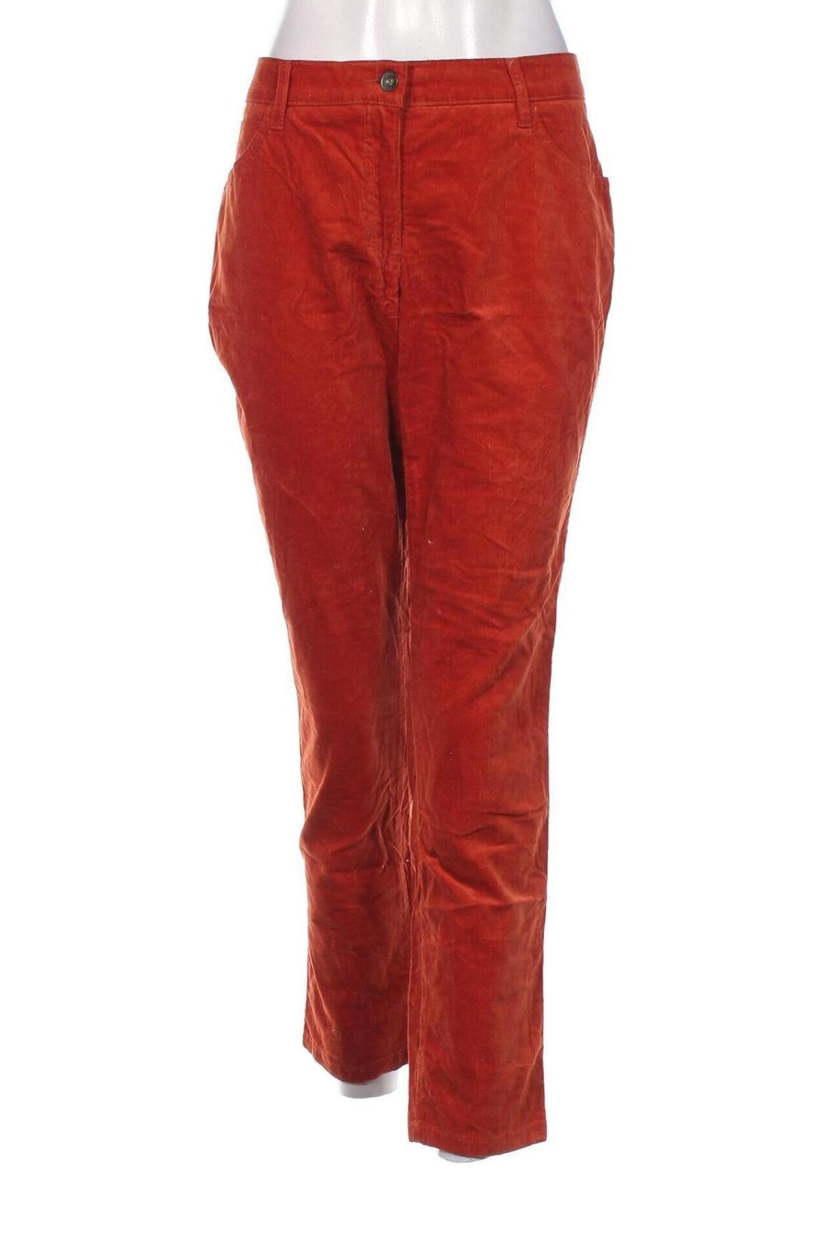 Damen Cordhose Brax, Größe XL, Farbe Orange, Preis € 18,93