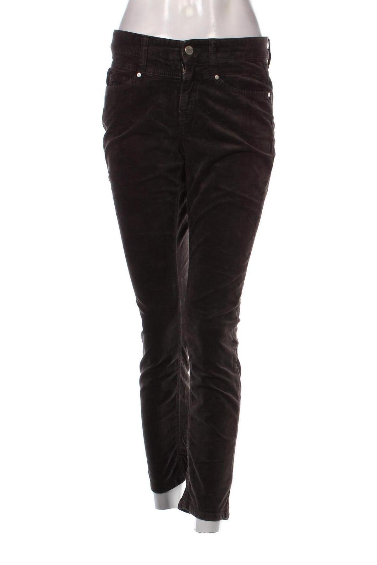 Γυναικείο κοτλέ παντελόνι Cambio, Μέγεθος M, Χρώμα Γκρί, Τιμή 7,99 €