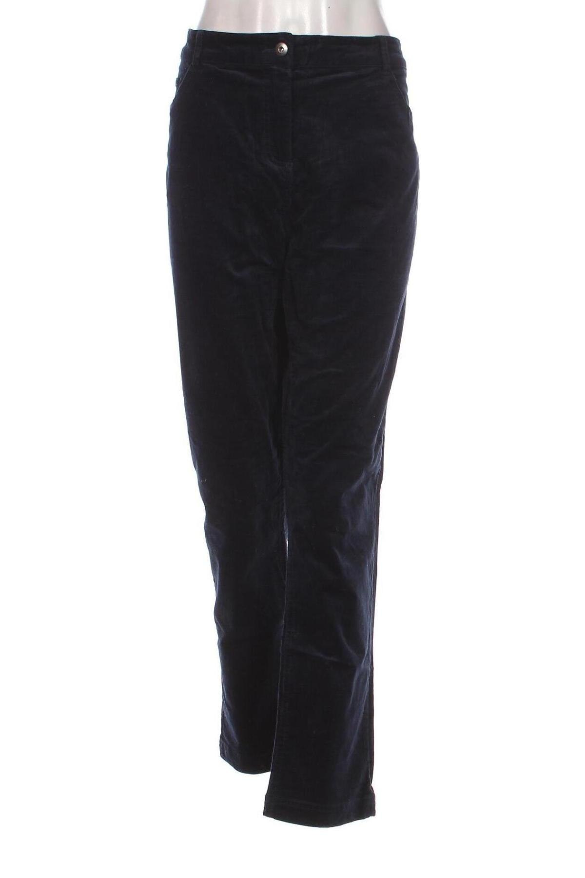 Pantaloni de velvet de femei John Lewis, Mărime XXL, Culoare Albastru, Preț 53,95 Lei