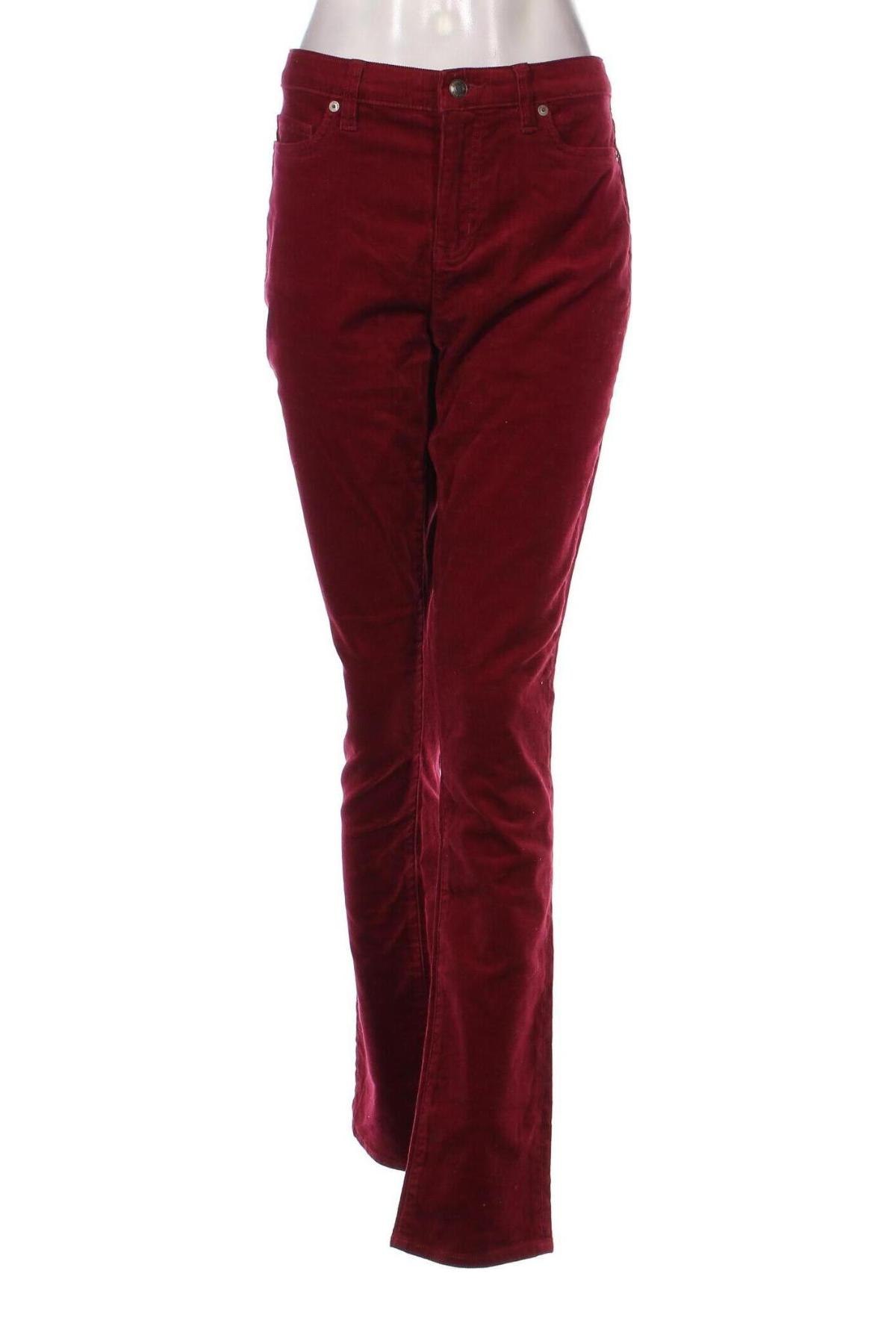 Damen Cordhose Land's End, Größe M, Farbe Rot, Preis € 5,71