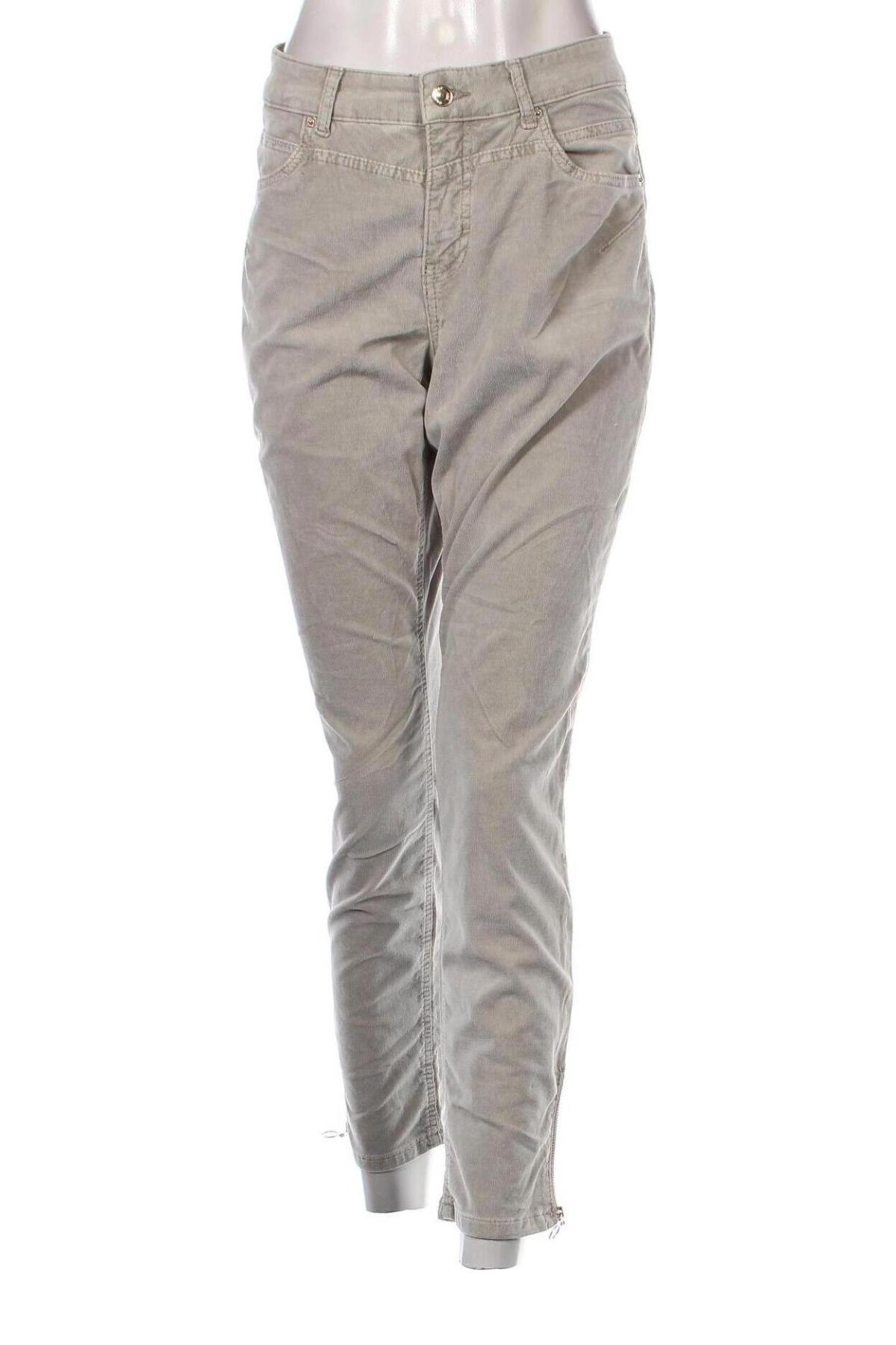 Damen Cordhose Mac, Größe M, Farbe Grau, Preis 18,93 €