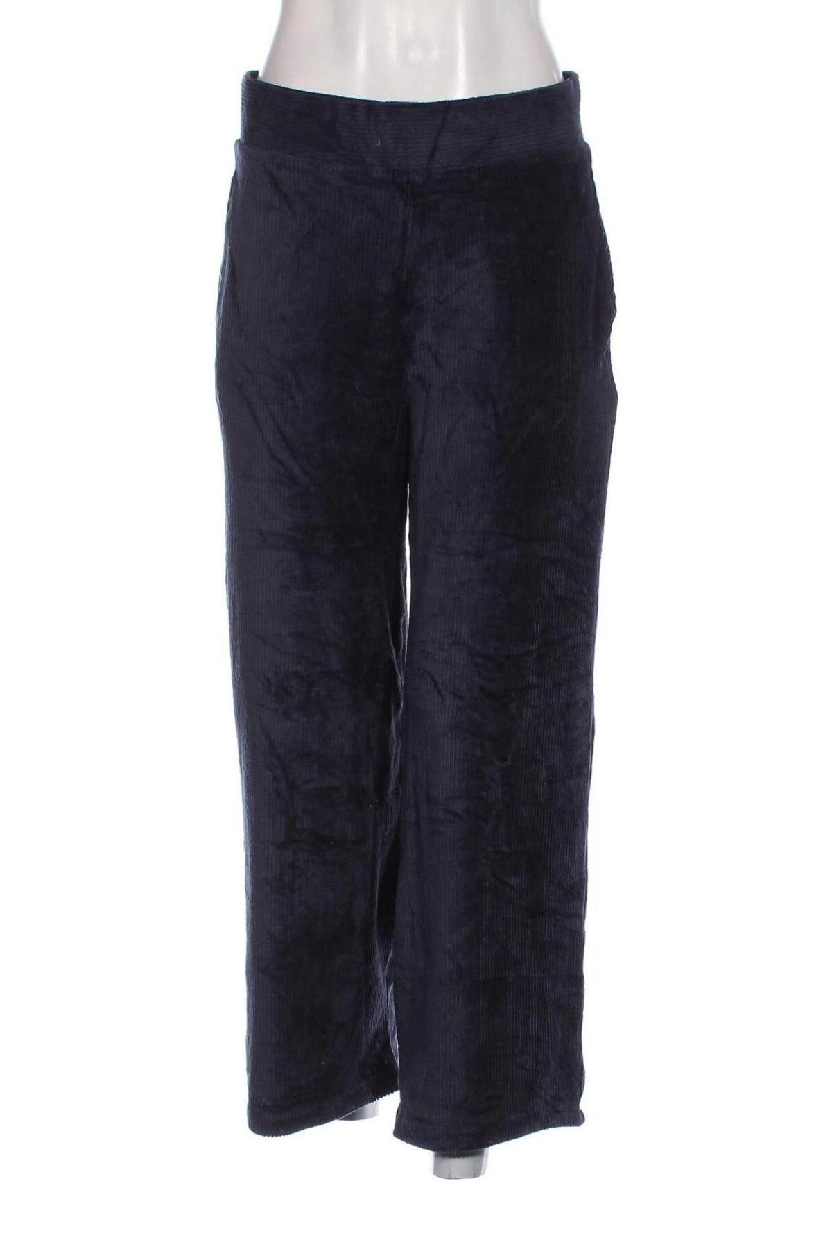 Pantaloni de velvet de femei Marks & Spencer, Mărime M, Culoare Albastru, Preț 27,53 Lei