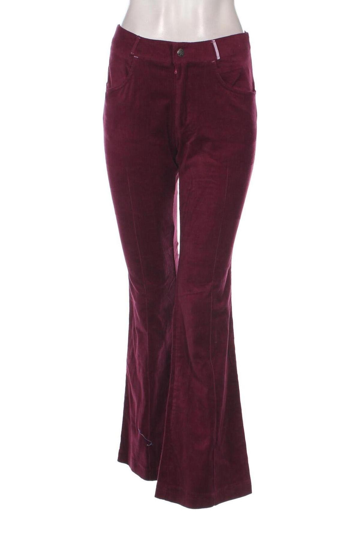 Pantaloni de velvet de femei Oxbow, Mărime S, Culoare Mov, Preț 67,80 Lei