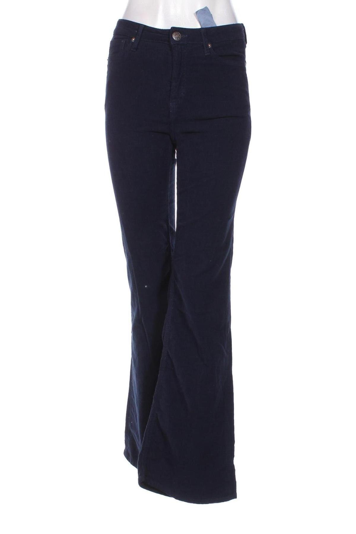 Pantaloni de velvet de femei Pepe Jeans, Mărime M, Culoare Albastru, Preț 205,26 Lei