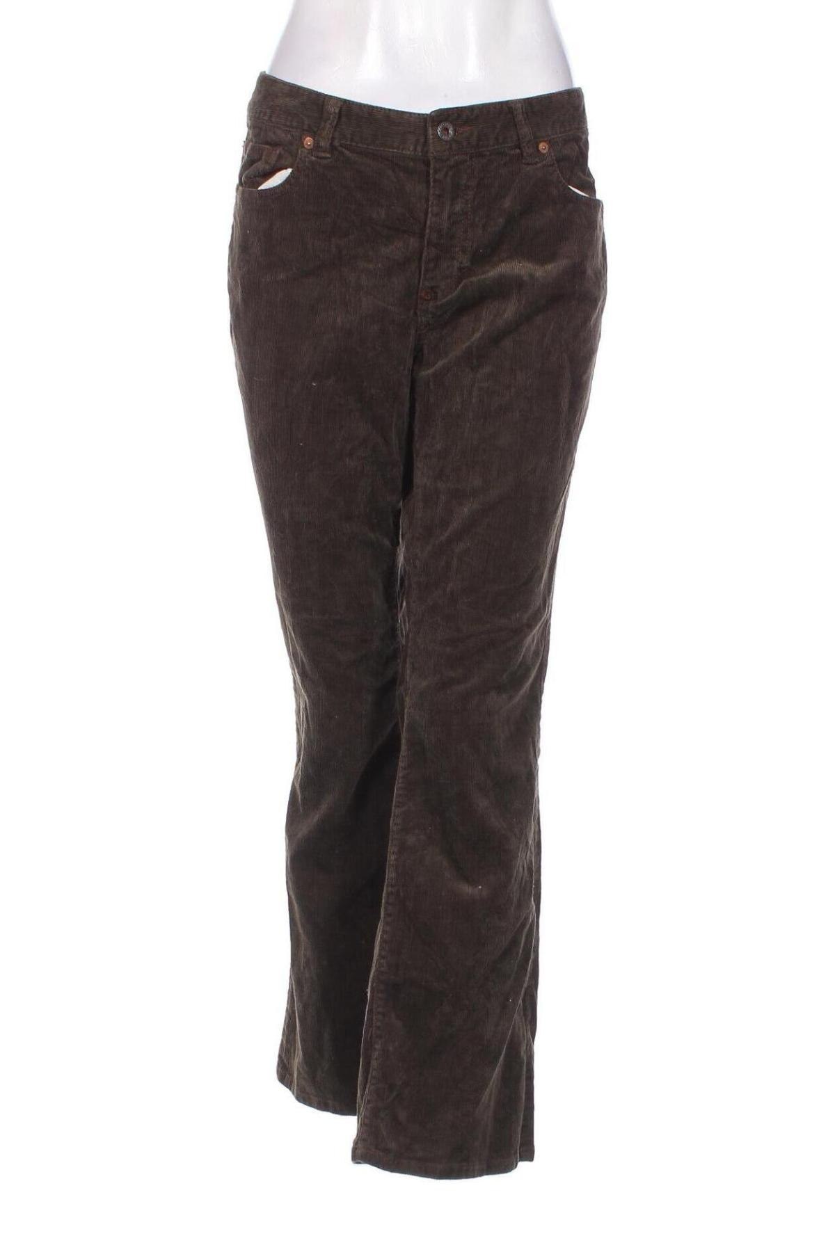 Női kordbársony nadrág Polo Jeans Company by Ralph Lauren, Méret L, Szín Zöld, Ár 9 742 Ft