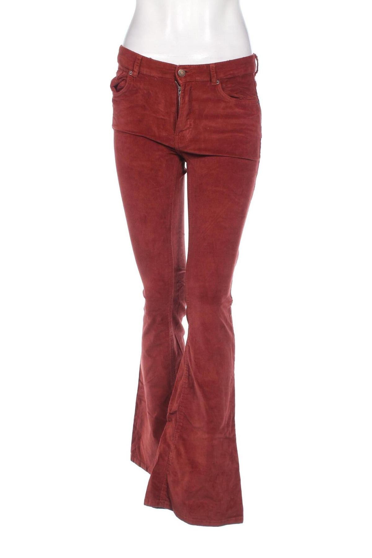 Damen Cordhose Pull&Bear, Größe S, Farbe Braun, Preis € 20,18