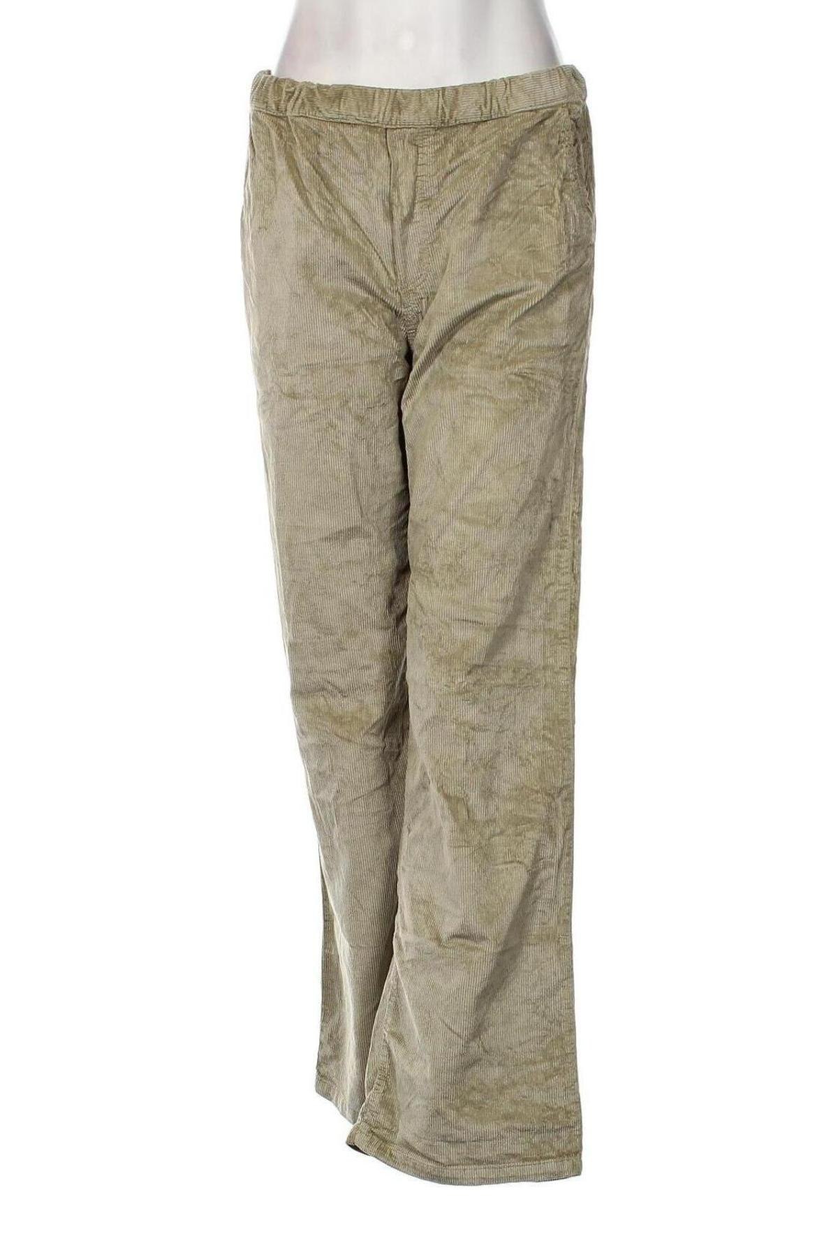 Дамски джинси Zara, Размер S, Цвят Бежов, Цена 8,10 лв.
