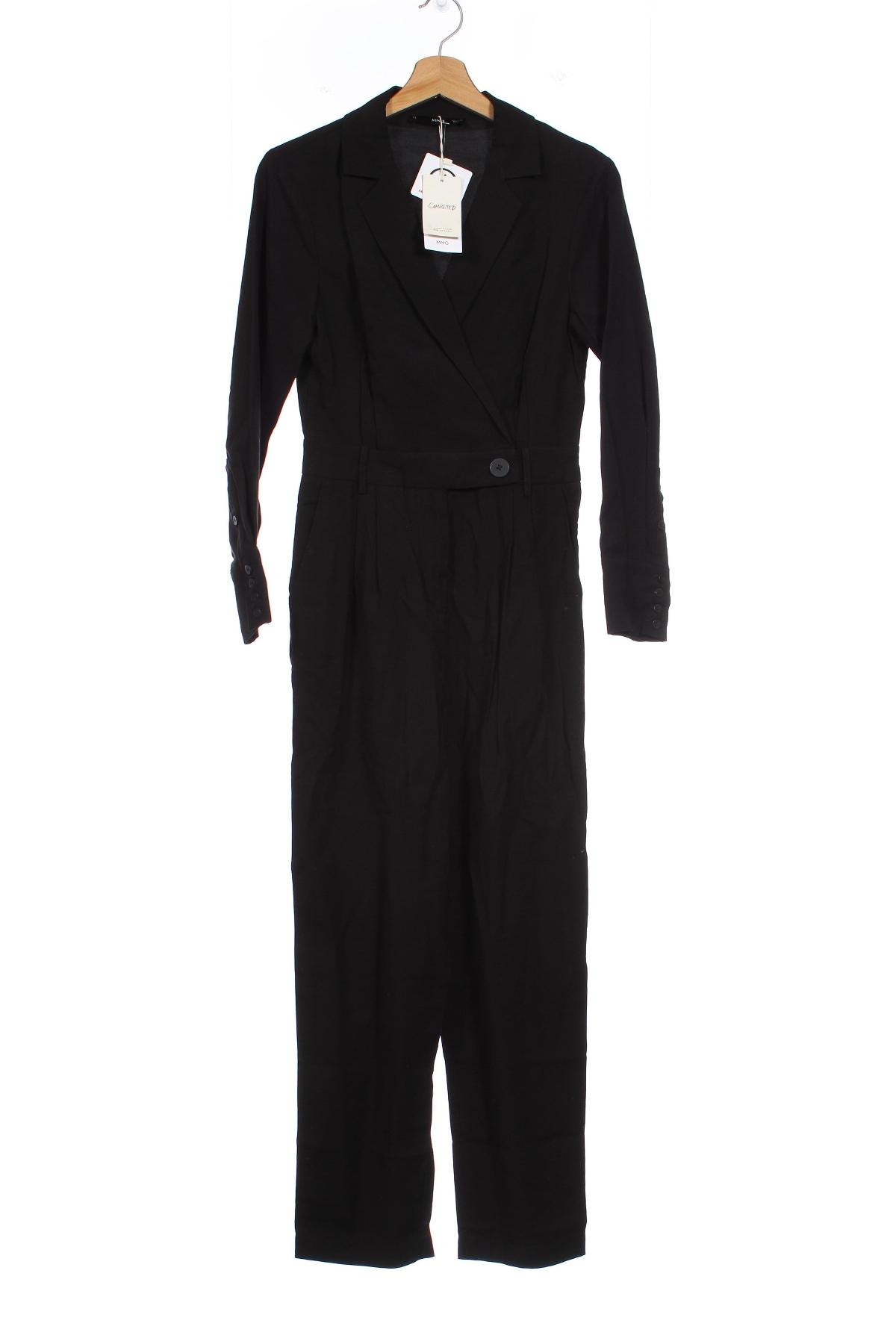 Damen Overall Mango, Größe XS, Farbe Schwarz, Preis 47,94 €