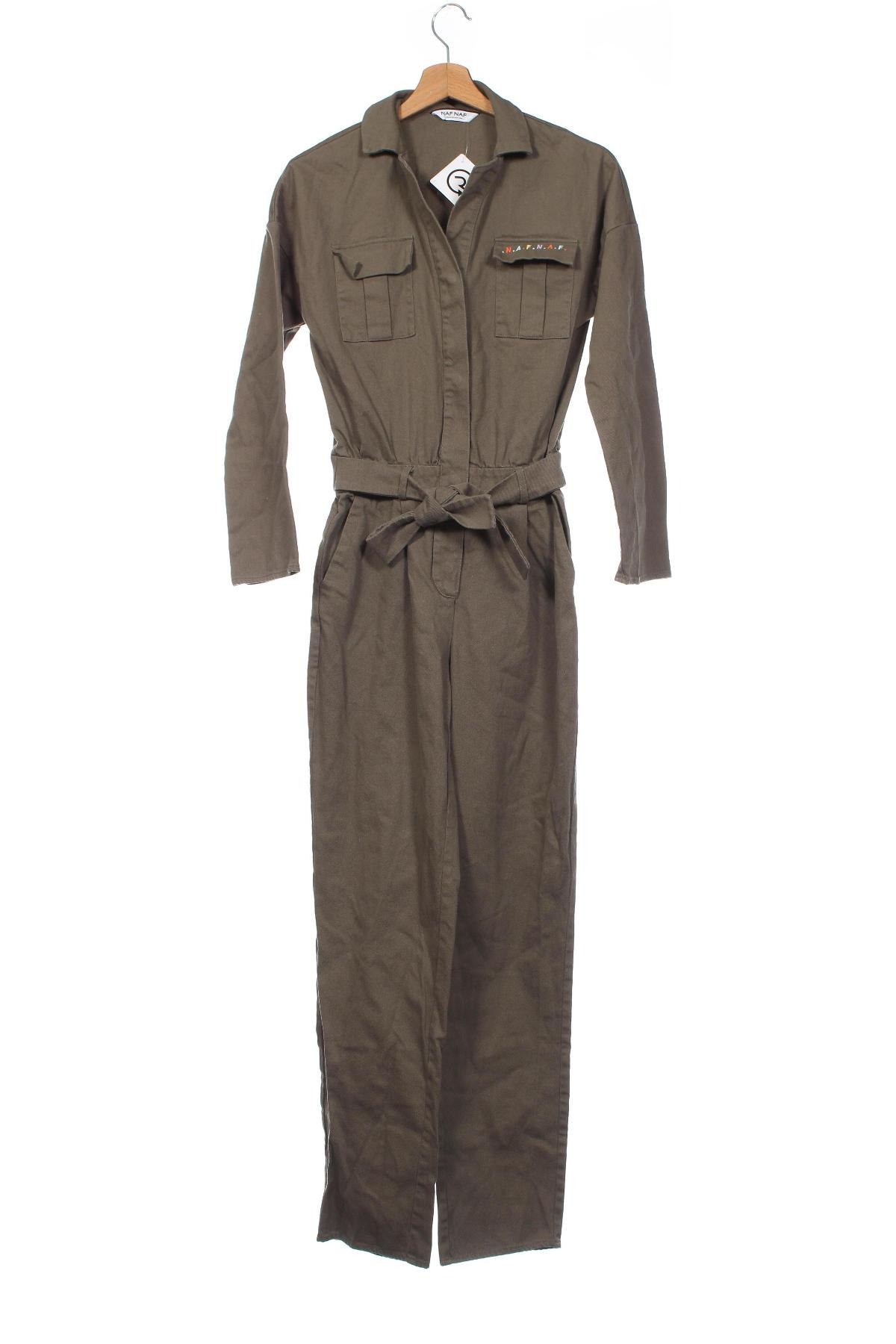 Damen Overall Naf Naf, Größe XS, Farbe Grün, Preis € 16,91