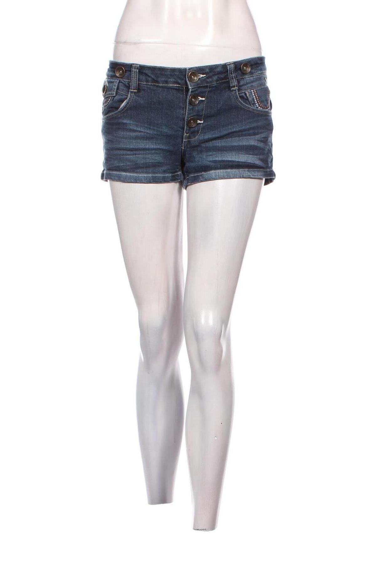 Γυναικείο κοντό παντελόνι Jennyfer, Μέγεθος M, Χρώμα Μπλέ, Τιμή 12,00 €