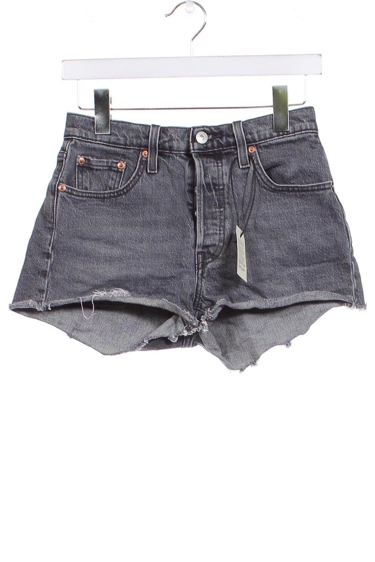 Pantaloni scurți de femei Levi's, Mărime XS, Culoare Gri, Preț 332,24 Lei