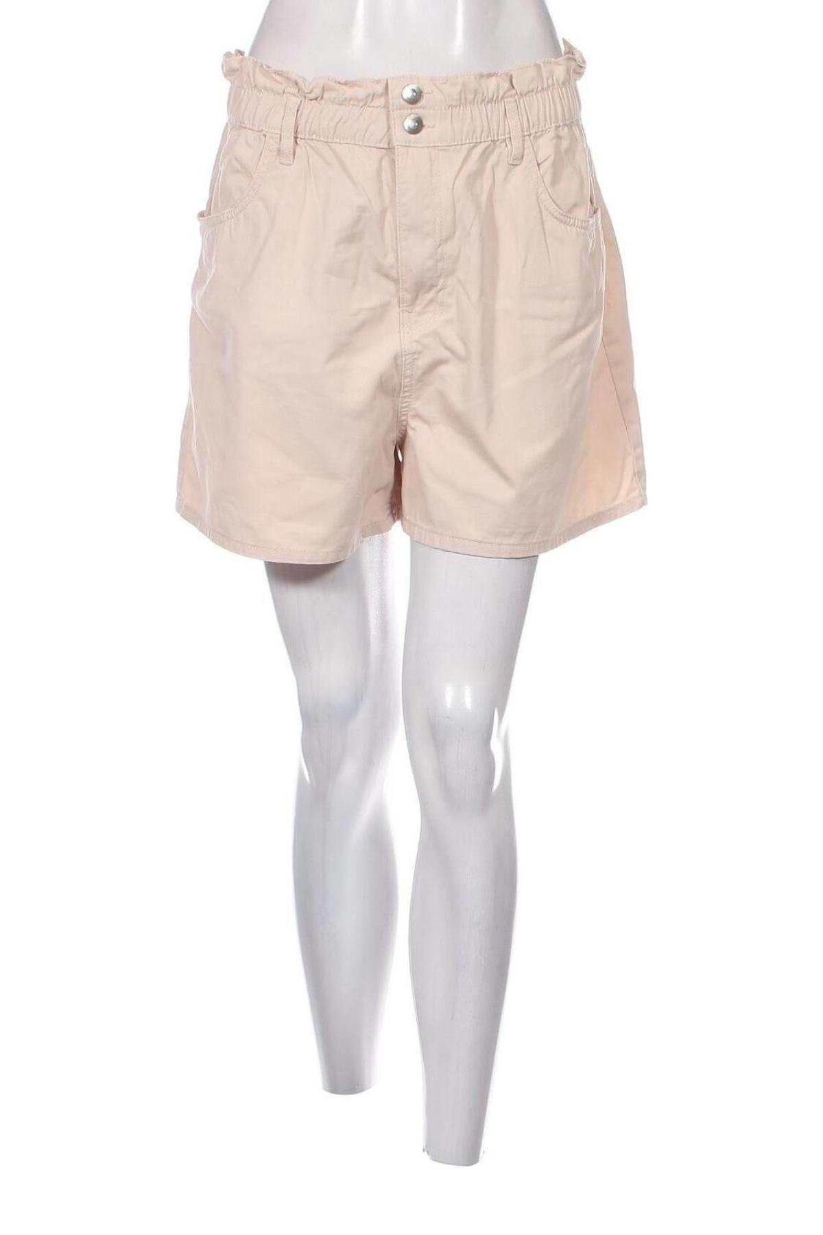 Дамски къс панталон Sinsay, Размер L, Цвят Бежов, Цена 19,55 лв.