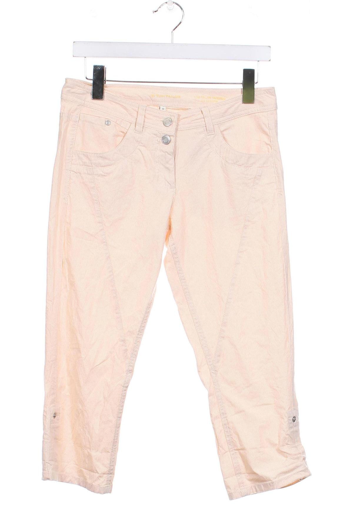 Pantaloni scurți de femei Tom Tailor, Mărime XS, Culoare Portocaliu, Preț 83,59 Lei