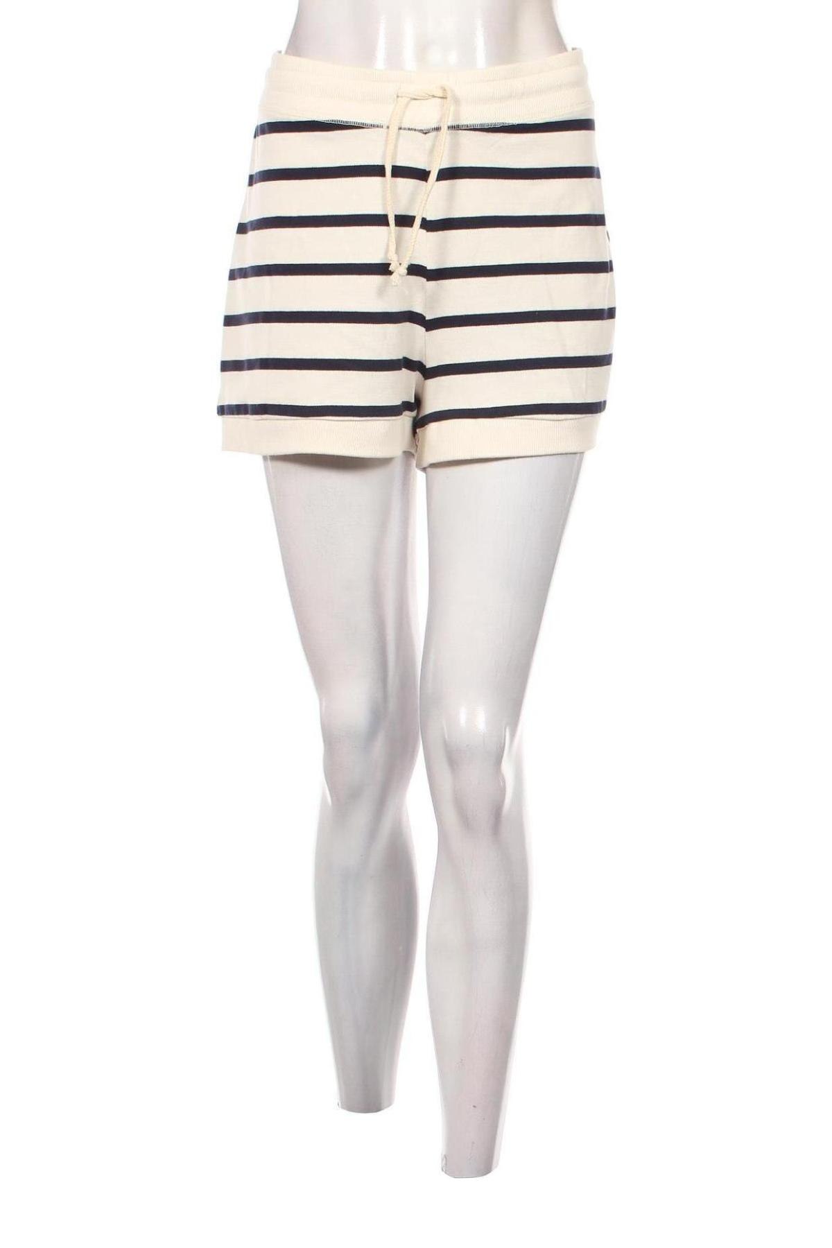 Дамски къс панталон Zara, Размер L, Цвят Екрю, Цена 47,70 лв.