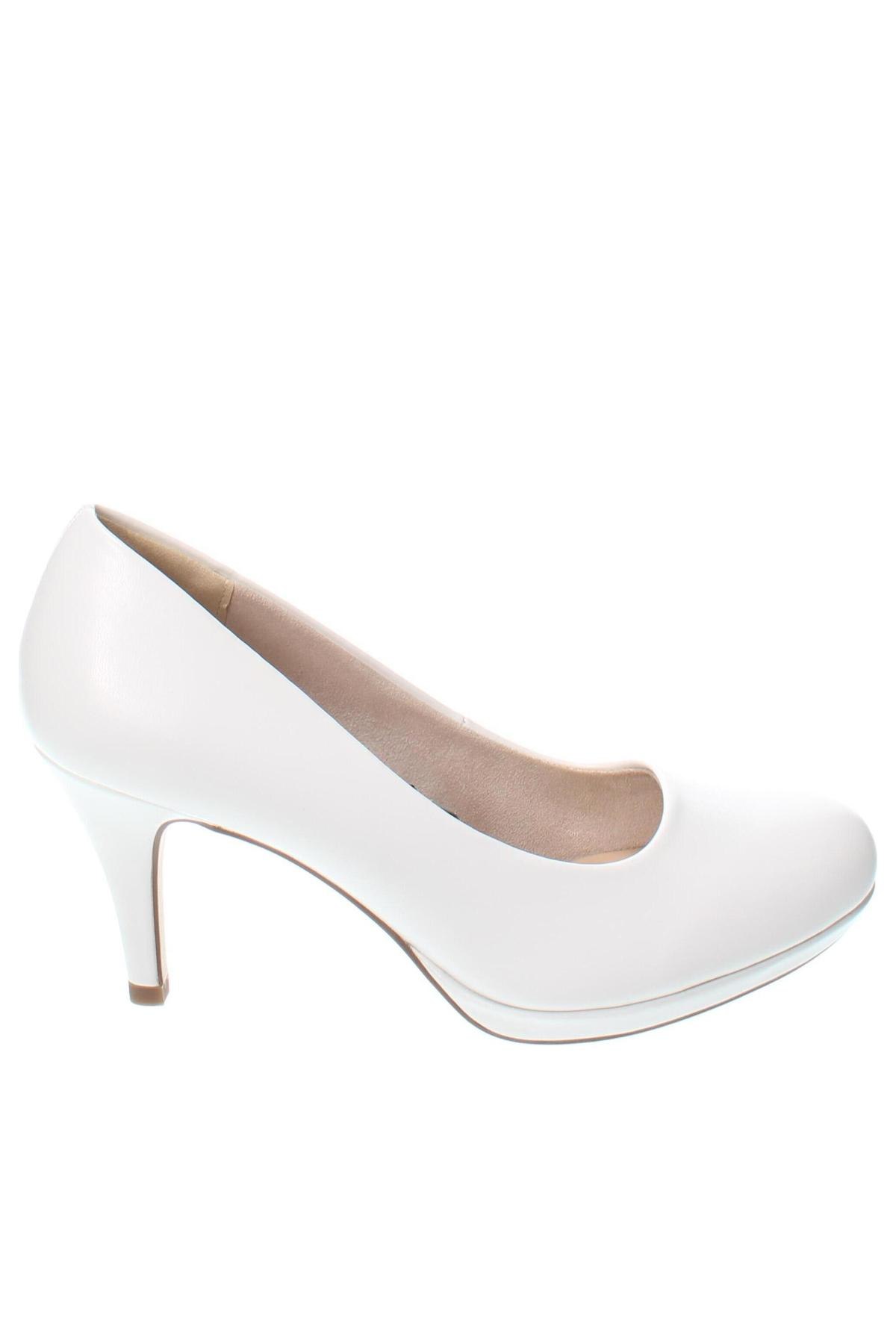 Γυναικεία παπούτσια Tamaris, Μέγεθος 38, Χρώμα Λευκό, Τιμή 19,48 €
