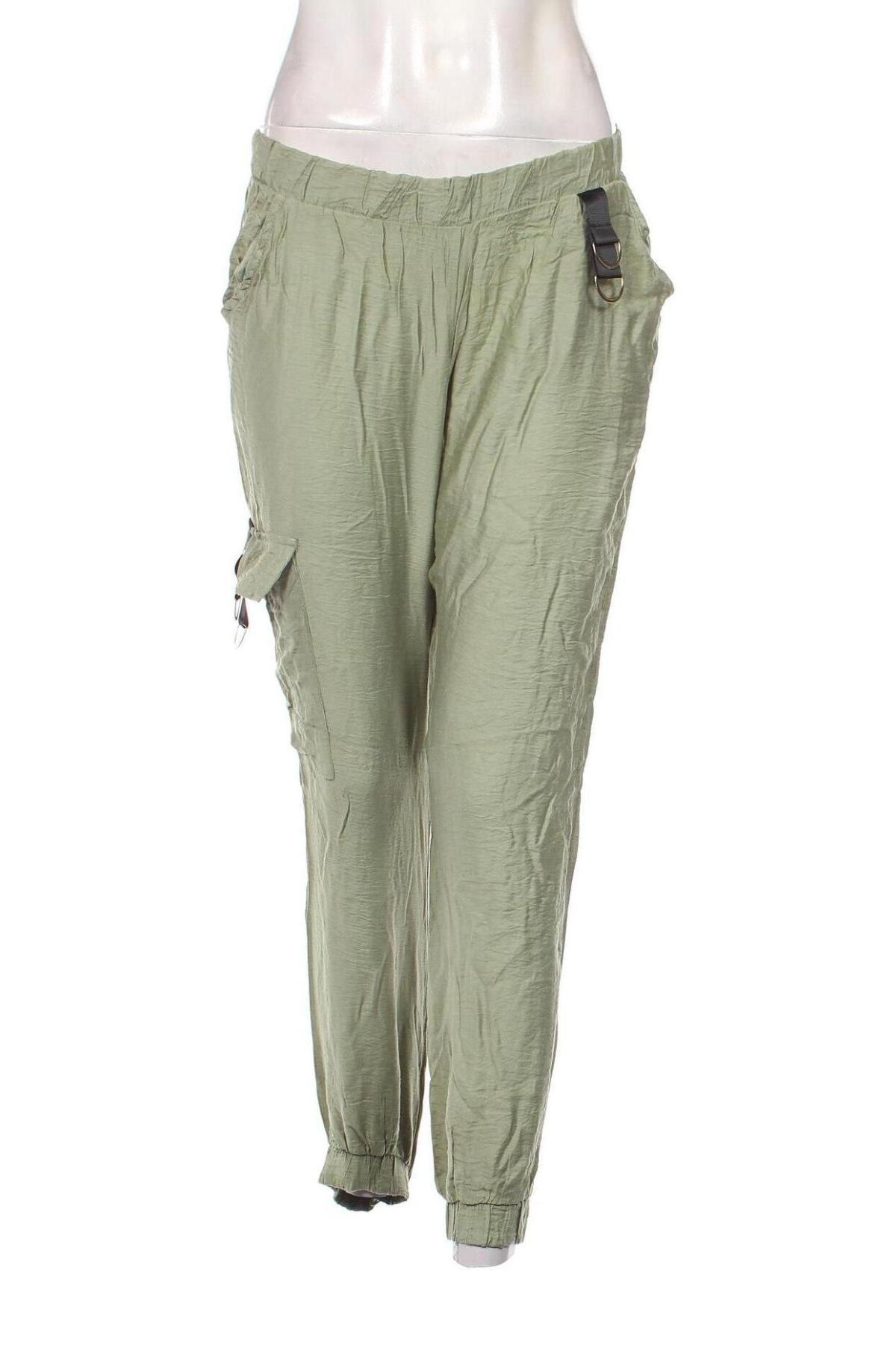 Дамски панталон, Размер S, Цвят Зелен, Цена 13,92 лв.
