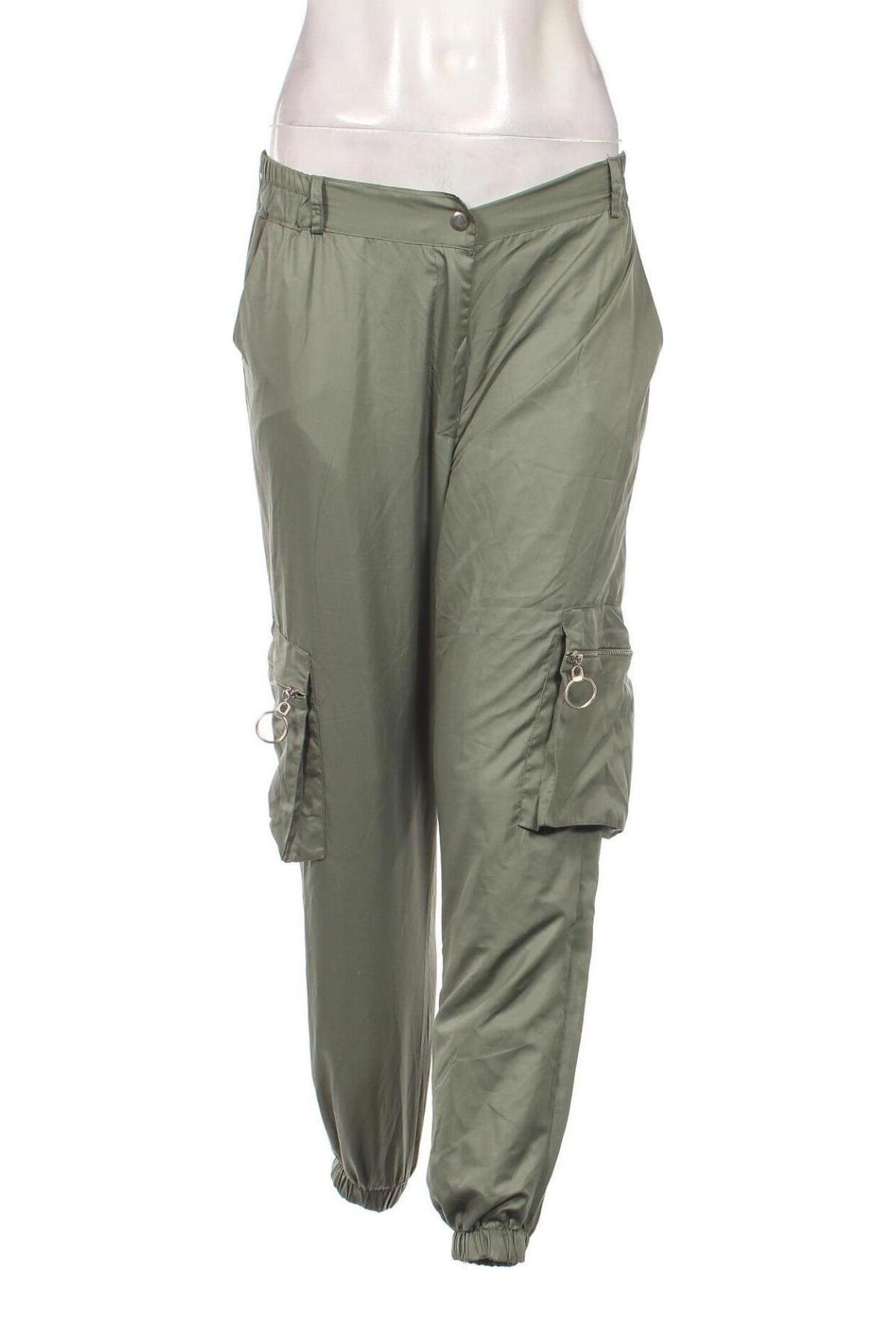 Pantaloni de femei, Mărime S, Culoare Verde, Preț 37,73 Lei