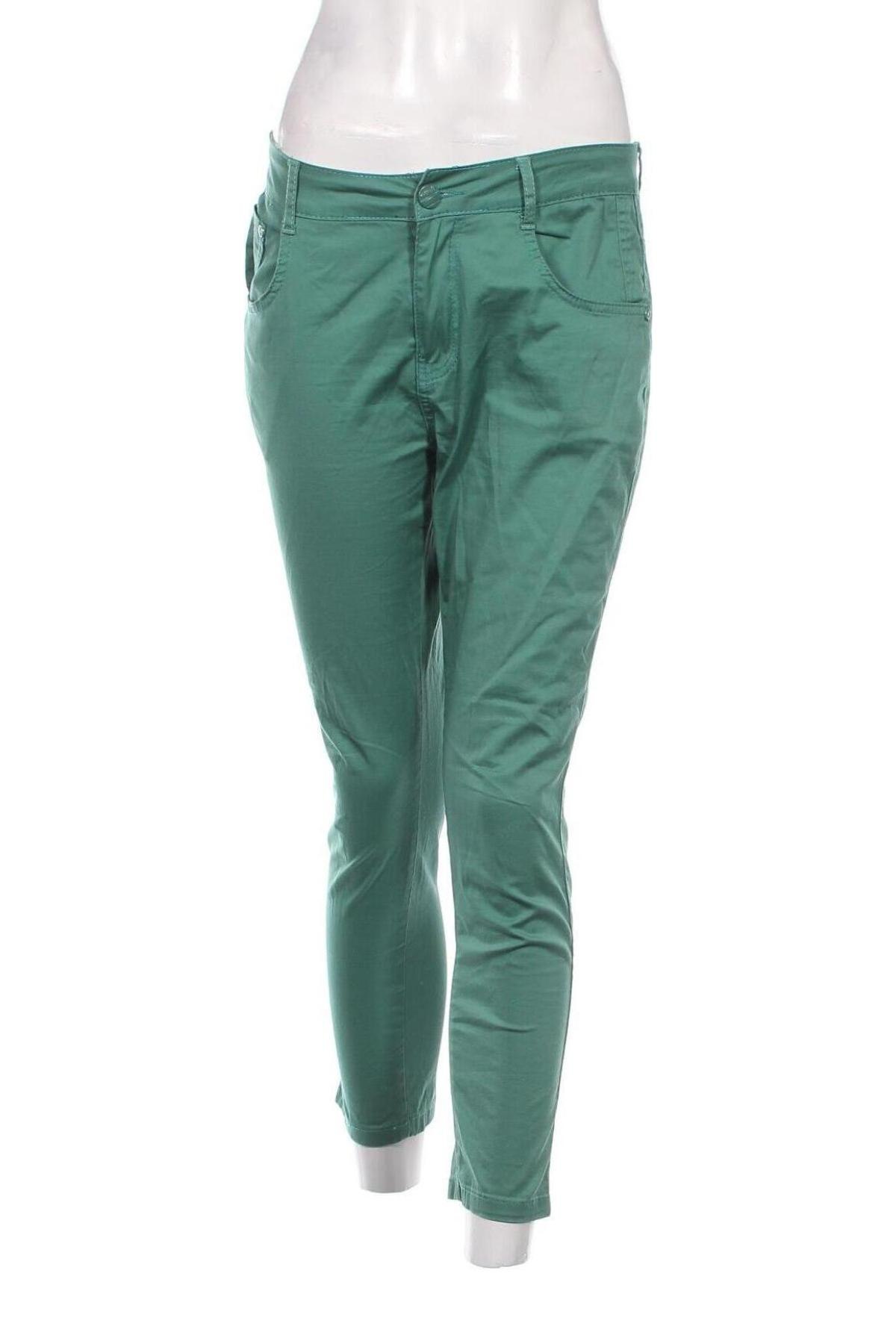 Pantaloni de femei, Mărime L, Culoare Verde, Preț 39,95 Lei