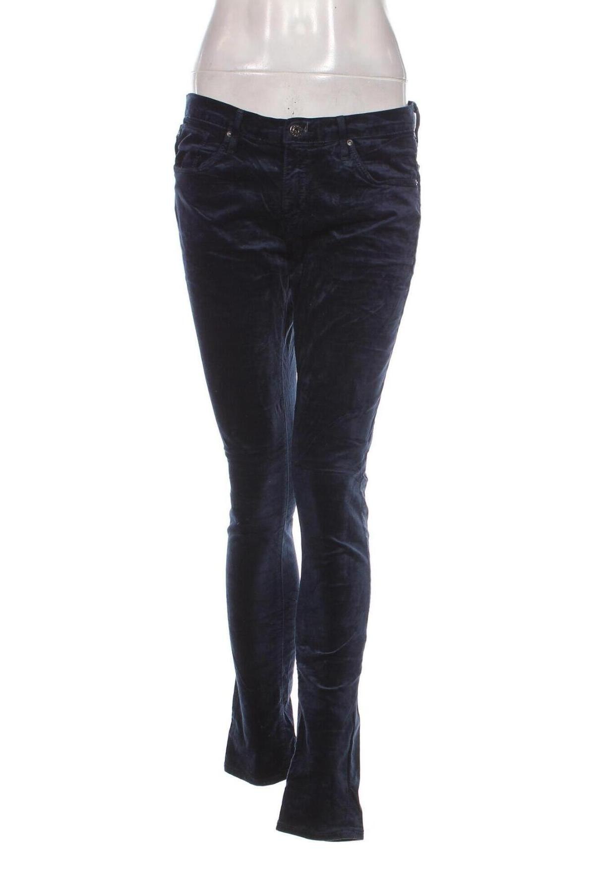 Pantaloni de femei Adriano Goldschmied, Mărime L, Culoare Albastru, Preț 126,32 Lei