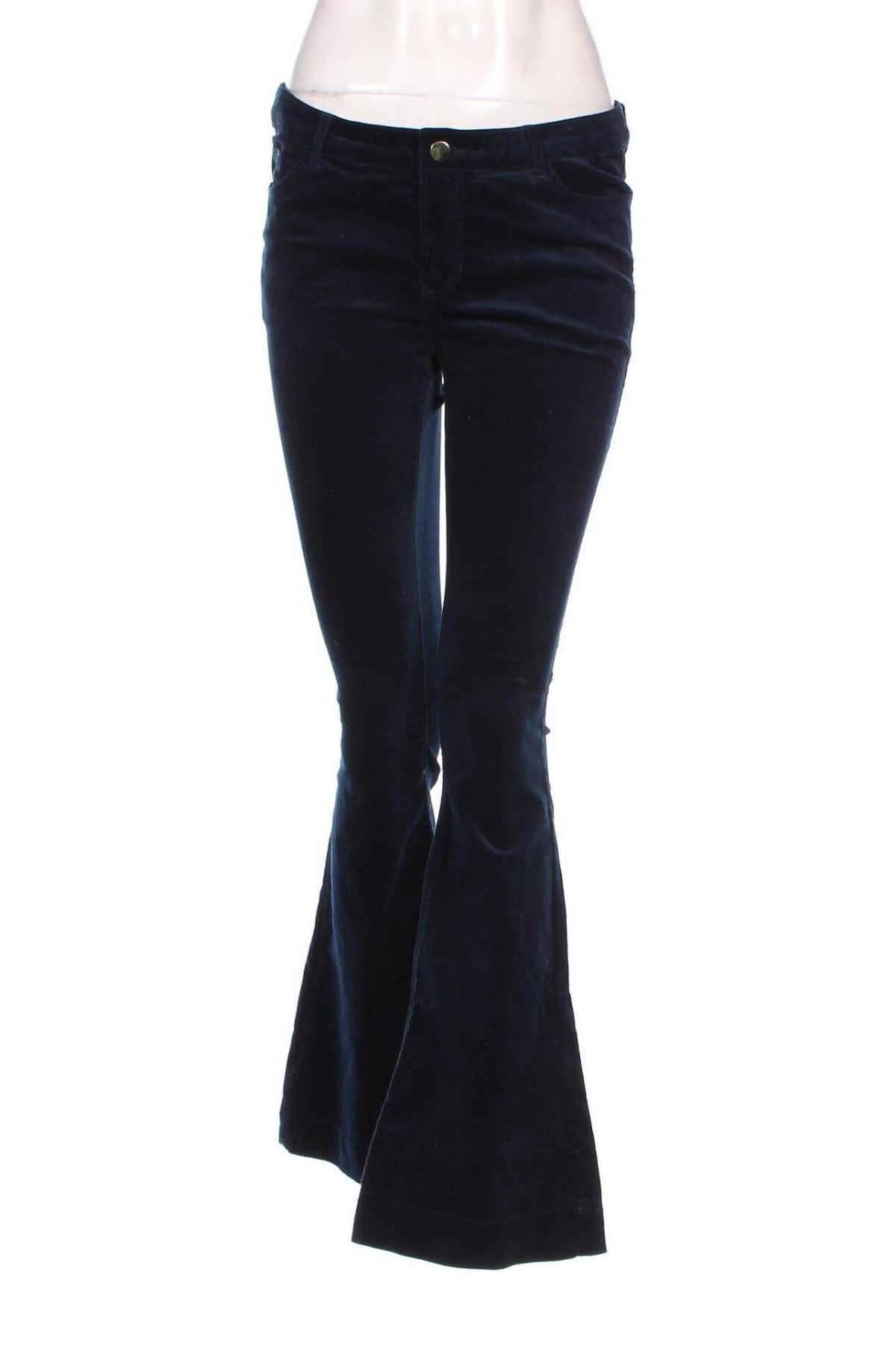 Γυναικείο παντελόνι Ajc, Μέγεθος S, Χρώμα Μπλέ, Τιμή 7,57 €