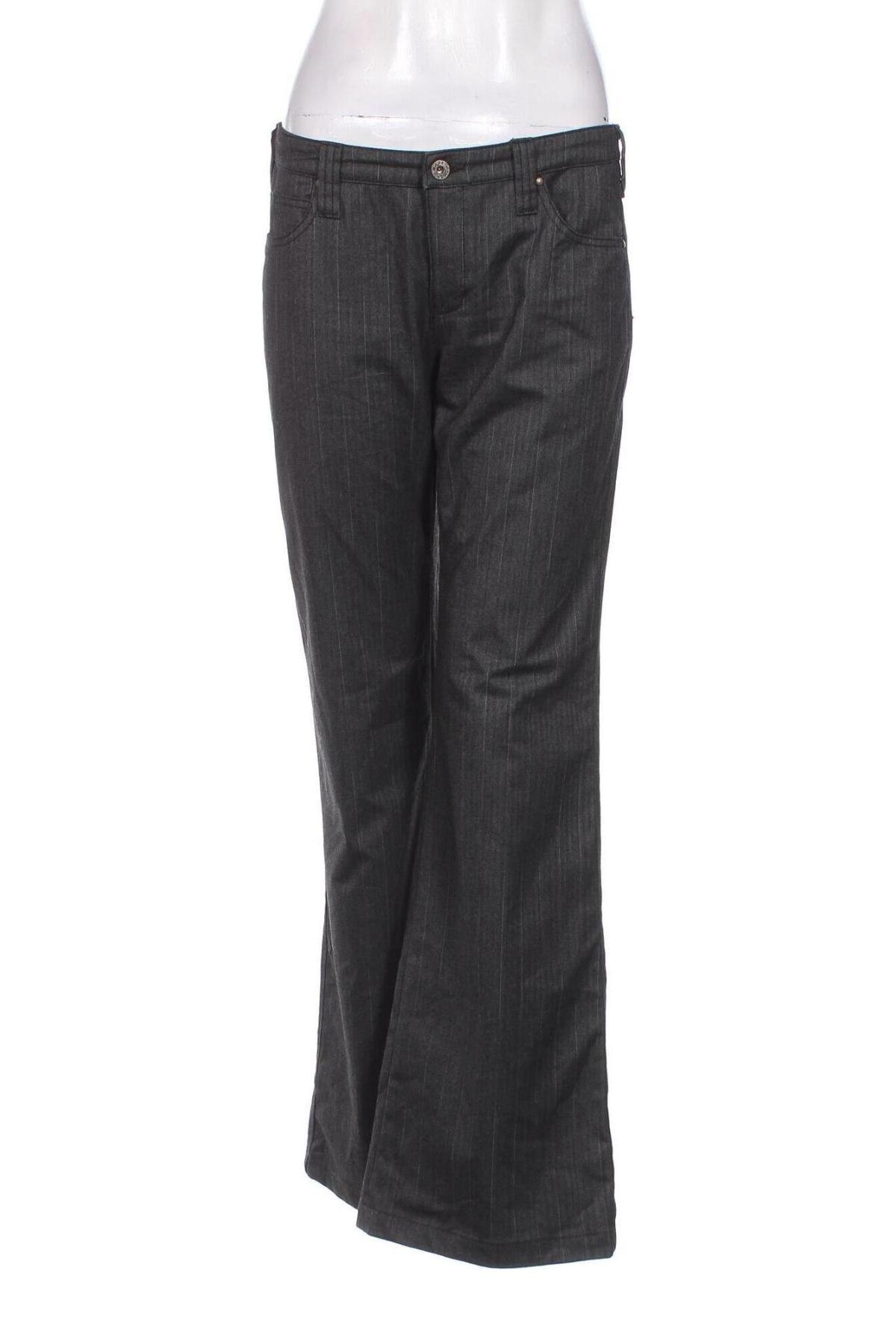 Дамски панталон Armani Jeans, Размер M, Цвят Сив, Цена 40,82 лв.