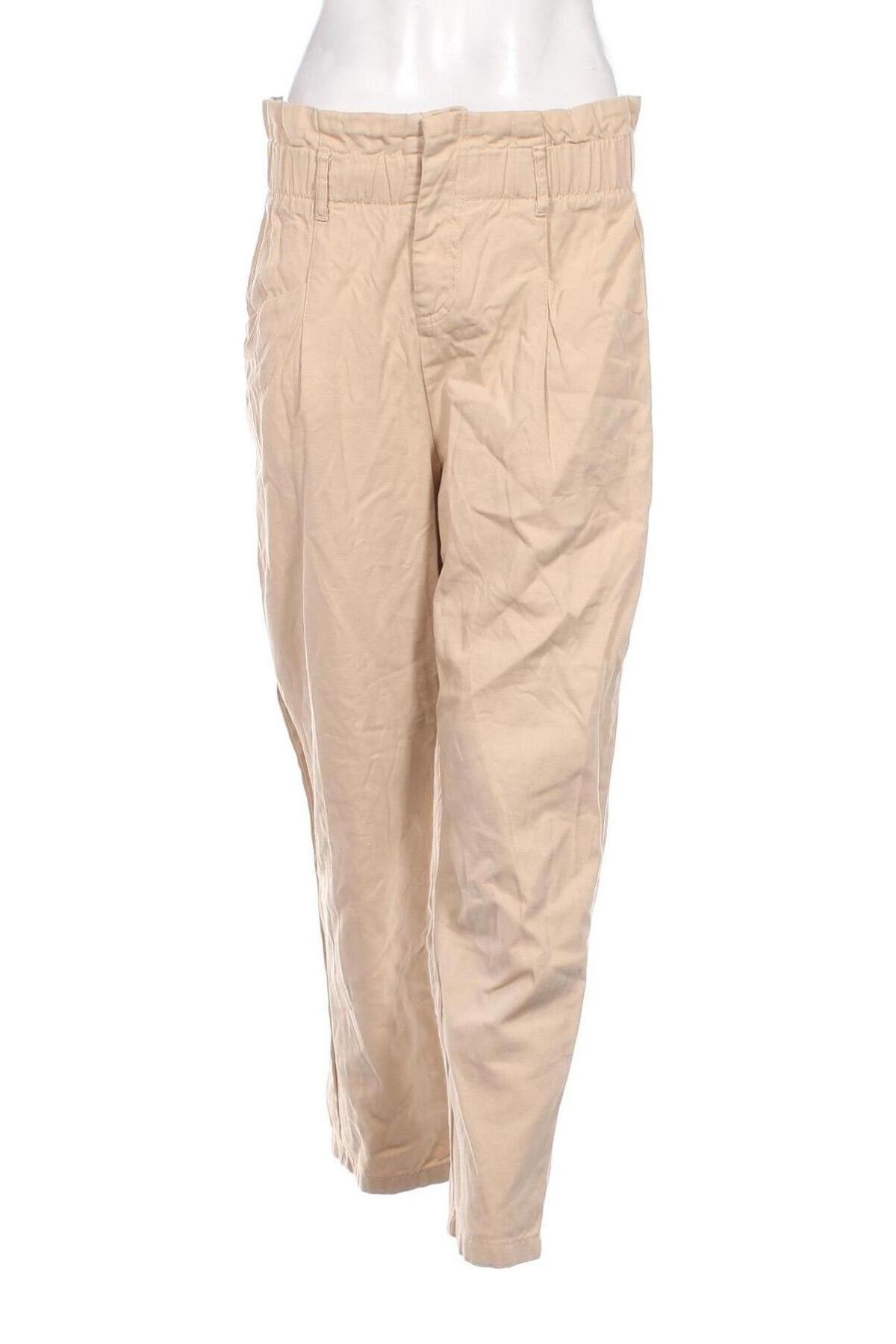 Damenhose Bershka, Größe S, Farbe Beige, Preis € 15,75