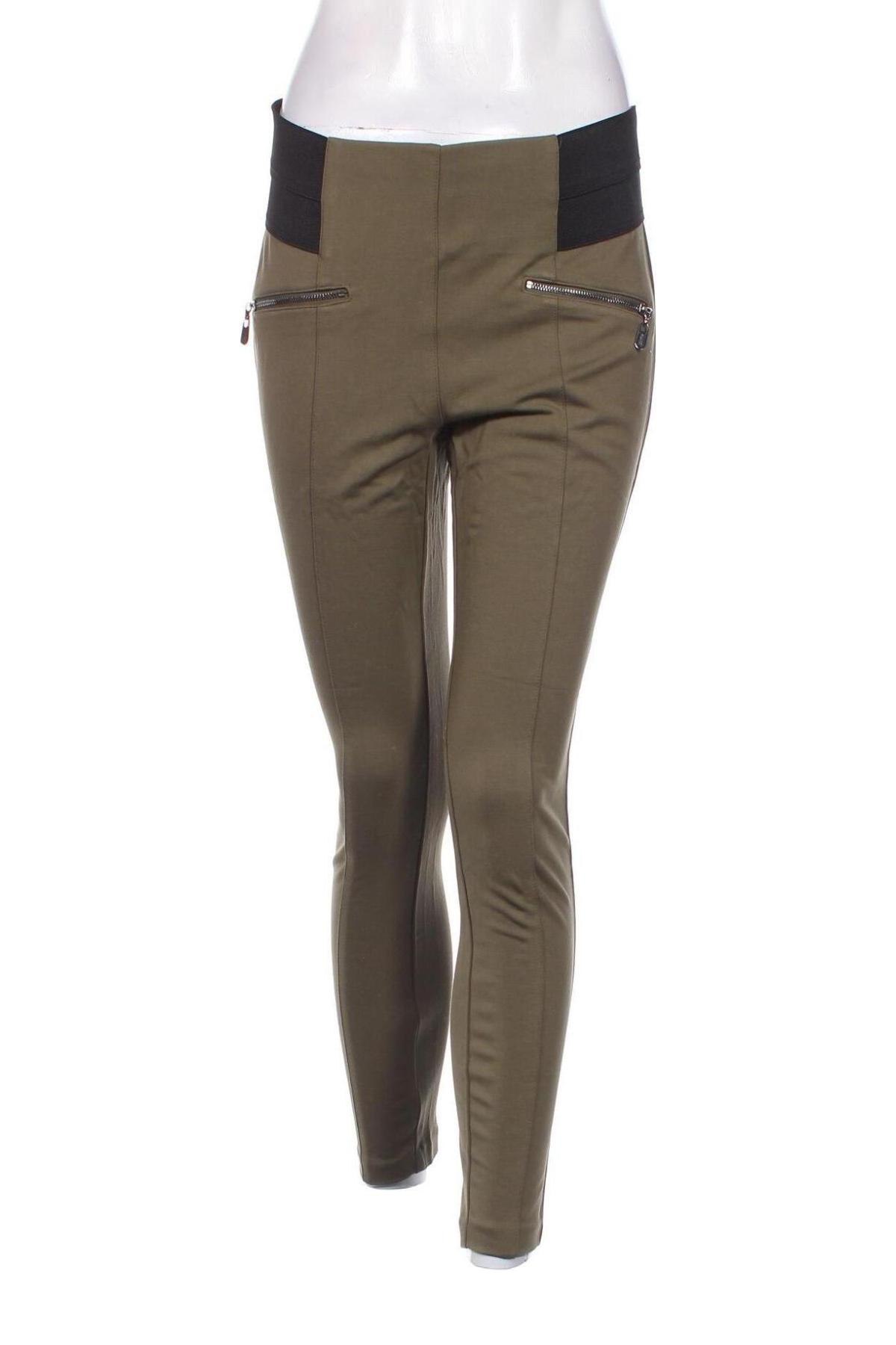 Γυναικείο παντελόνι Comma,, Μέγεθος L, Χρώμα Πράσινο, Τιμή 16,82 €