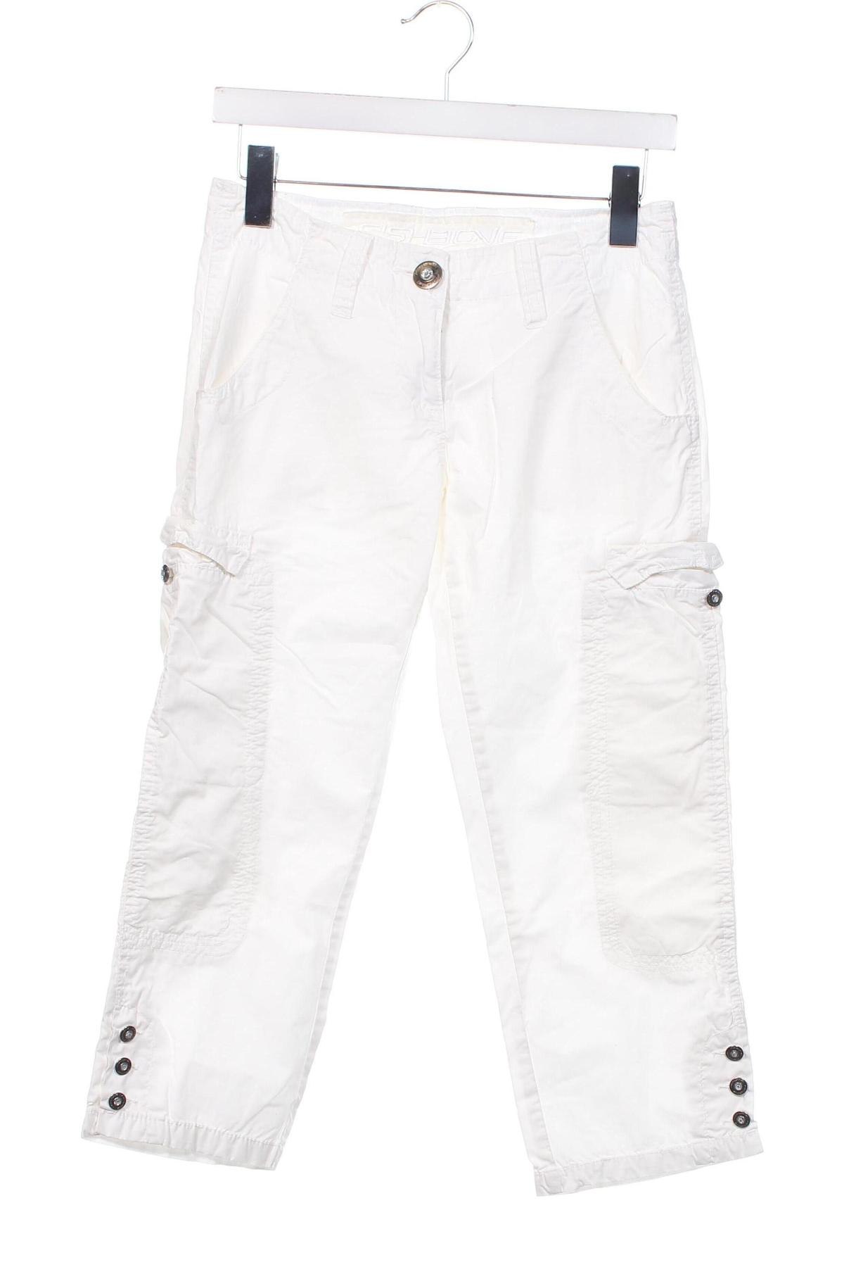 Дамски панталон Fishbone, Размер XS, Цвят Бял, Цена 14,79 лв.