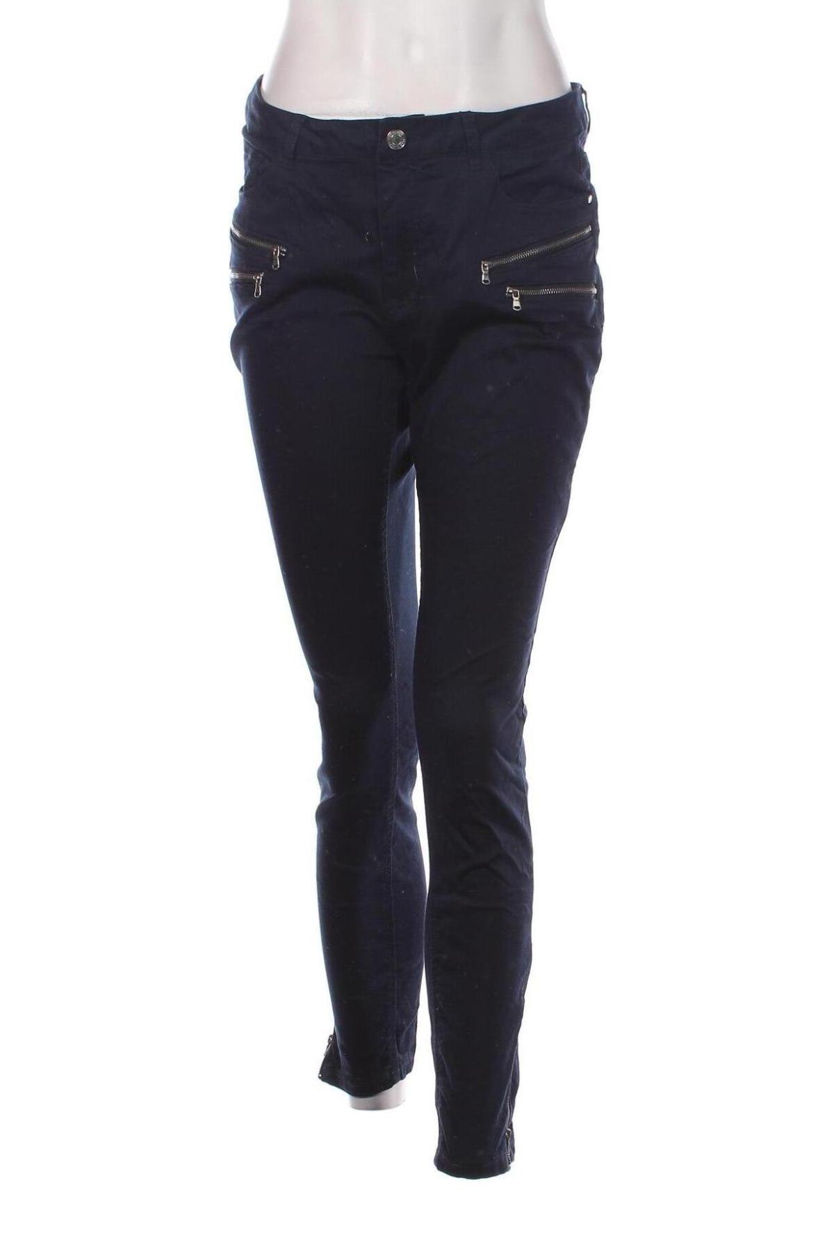 Pantaloni de femei Free Quent, Mărime L, Culoare Albastru, Preț 33,72 Lei