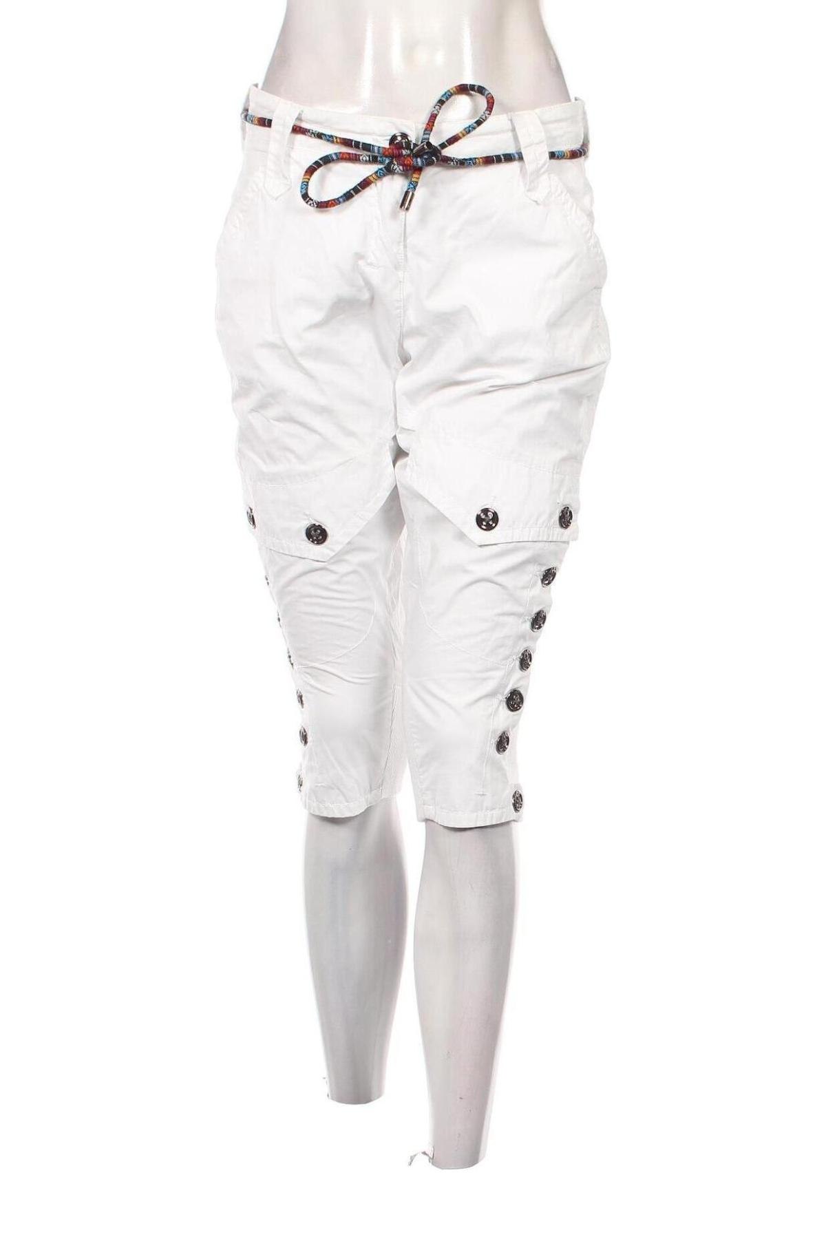 Дамски панталон Gustav, Размер S, Цвят Бял, Цена 60,61 лв.