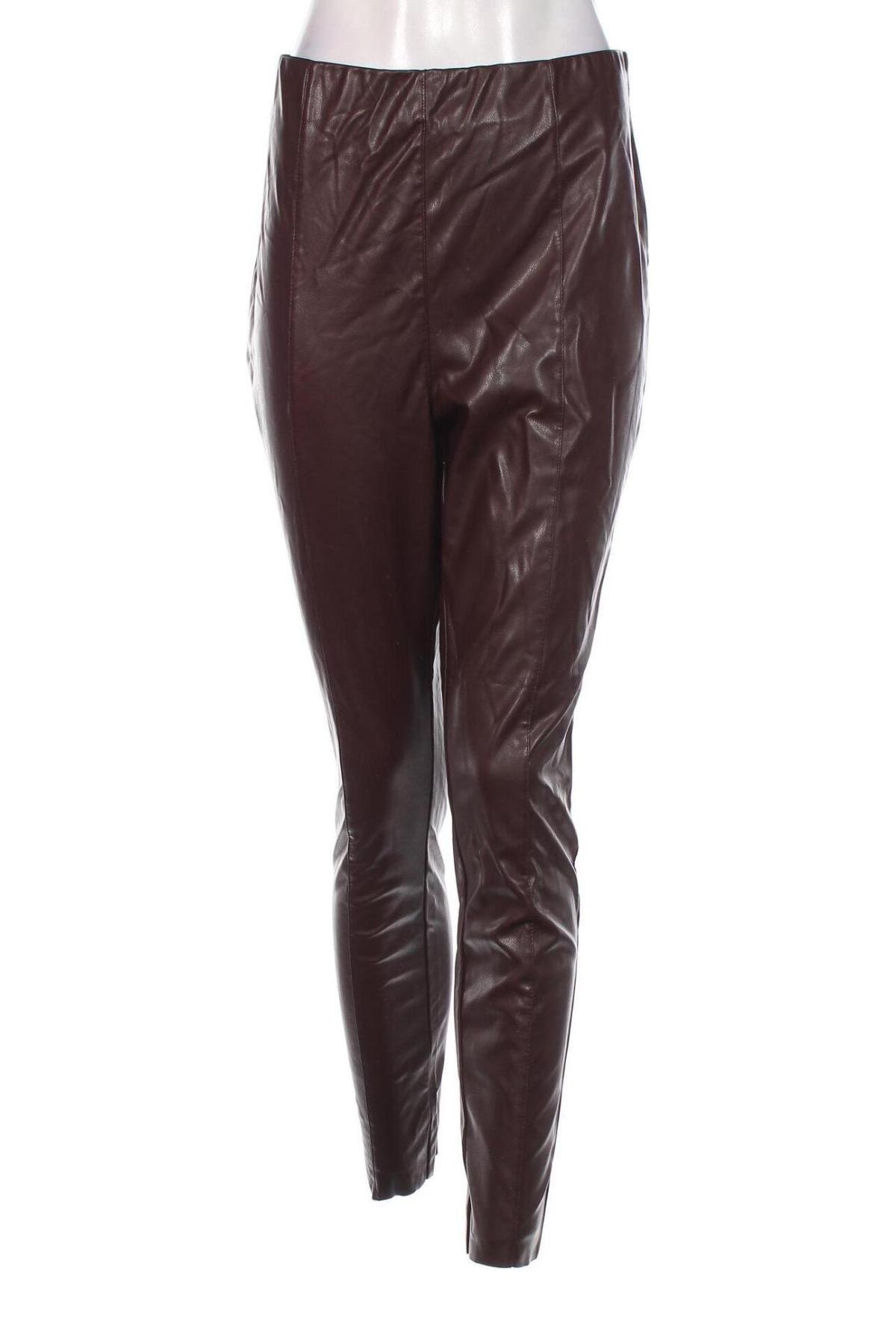 Pantaloni de femei H&M, Mărime XL, Culoare Roșu, Preț 27,66 Lei