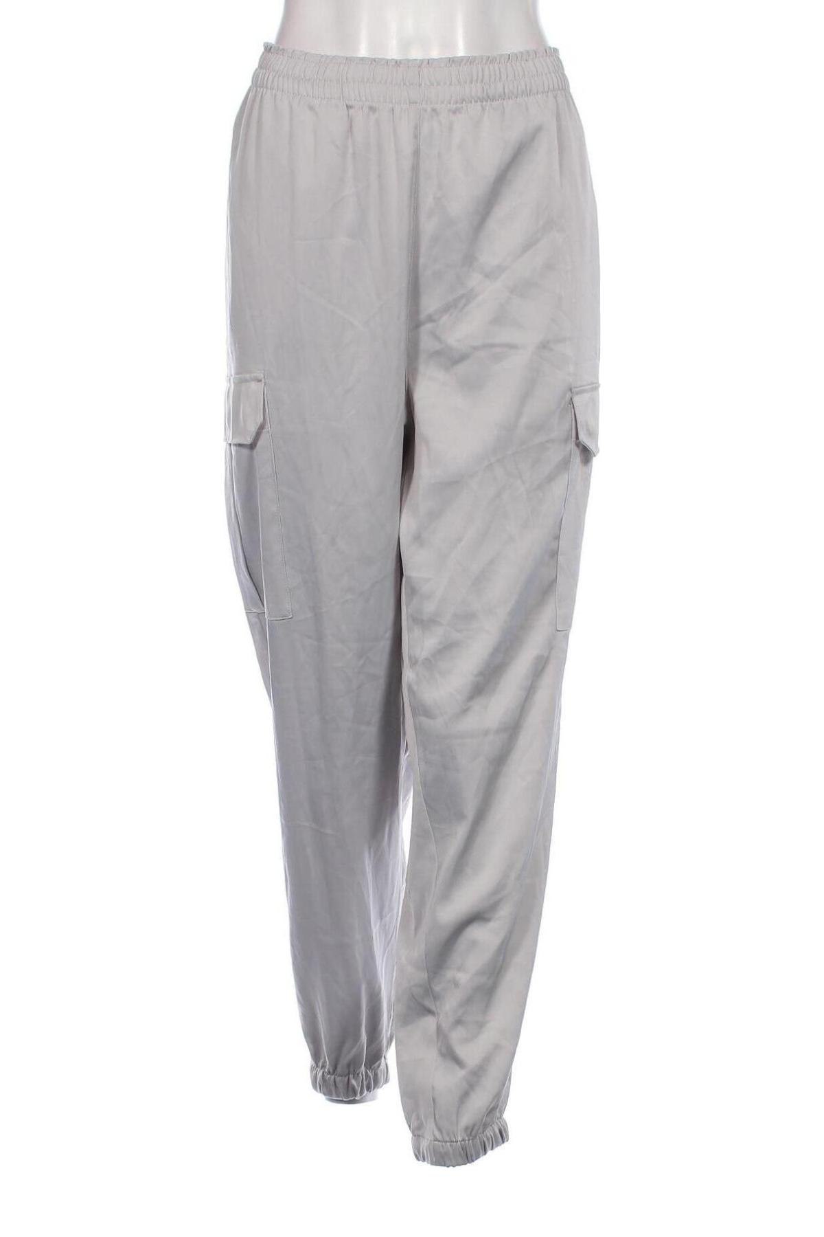 Дамски панталон H&M Divided, Размер XL, Цвят Сив, Цена 29,00 лв.