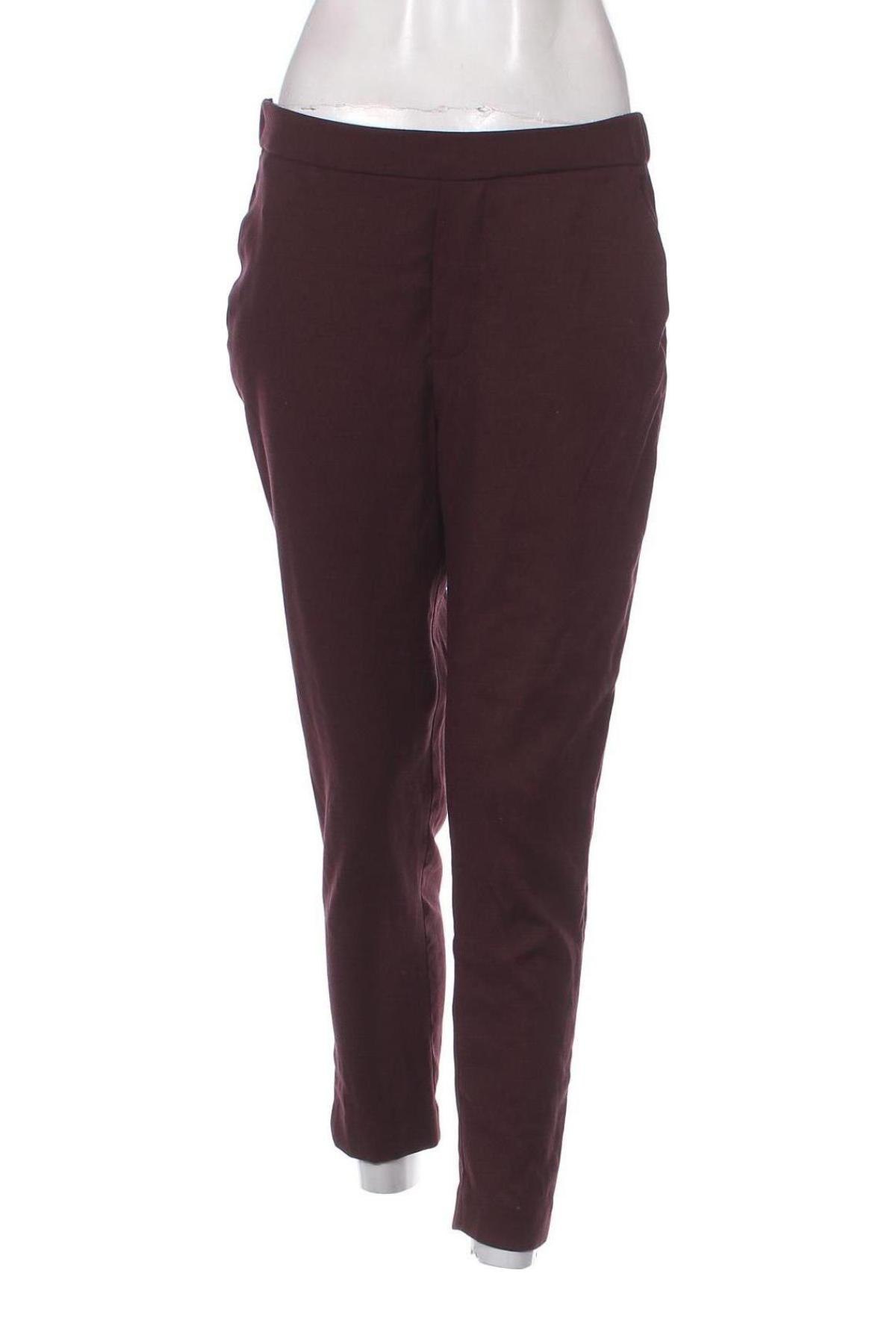 Pantaloni de femei H&M L.O.G.G., Mărime S, Culoare Roșu, Preț 37,73 Lei
