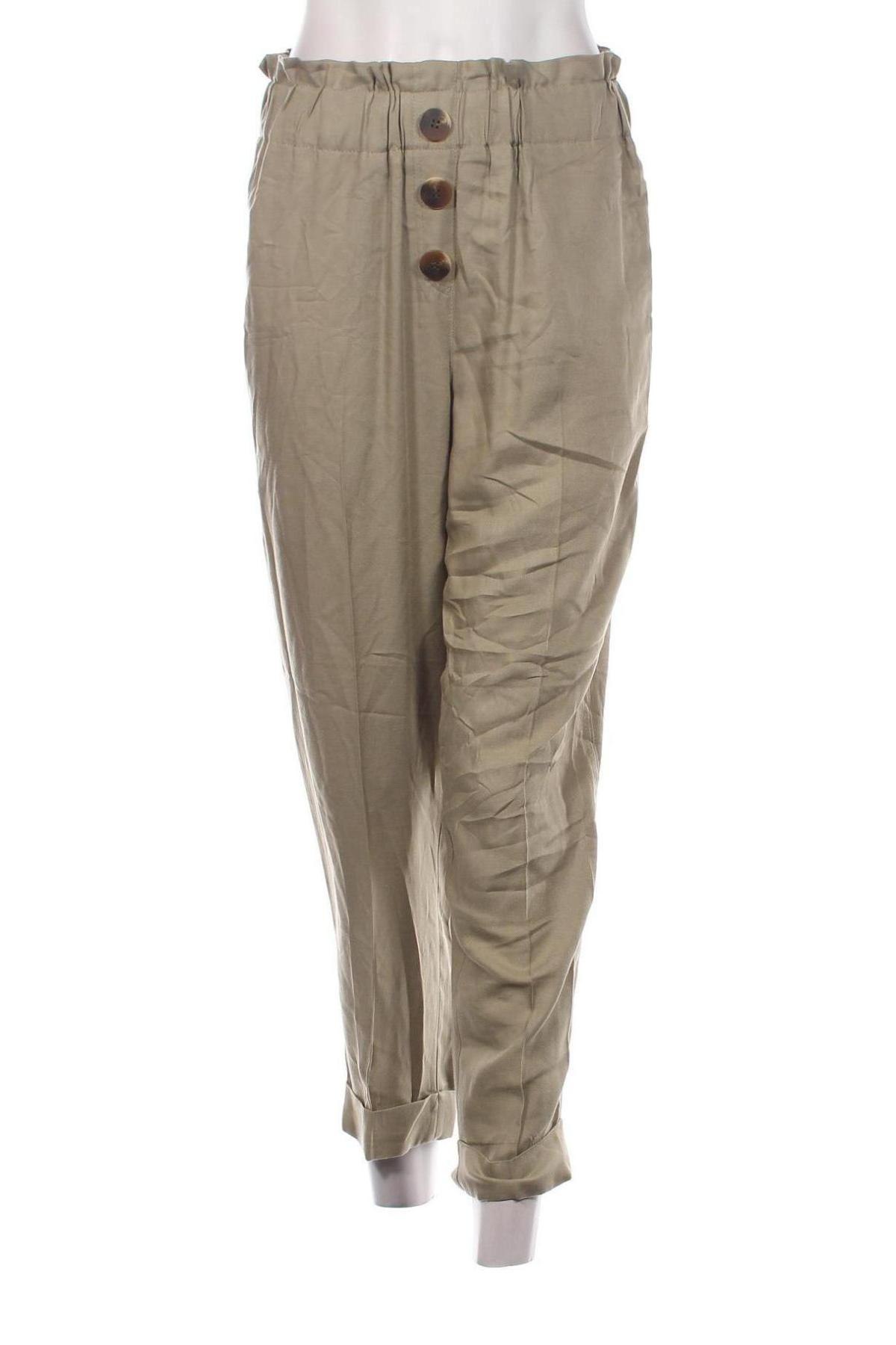 Дамски панталон Lascana, Размер S, Цвят Зелен, Цена 7,54 лв.