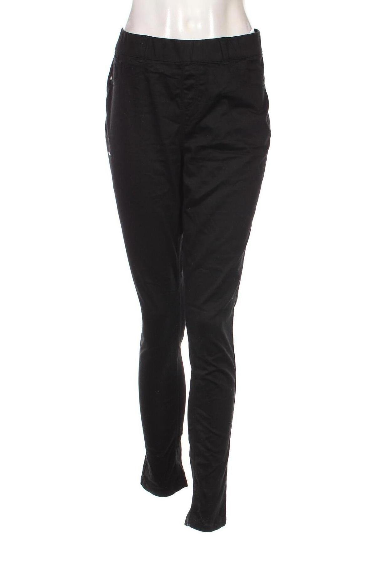 Pantaloni de femei Laura Torelli, Mărime M, Culoare Negru, Preț 30,52 Lei