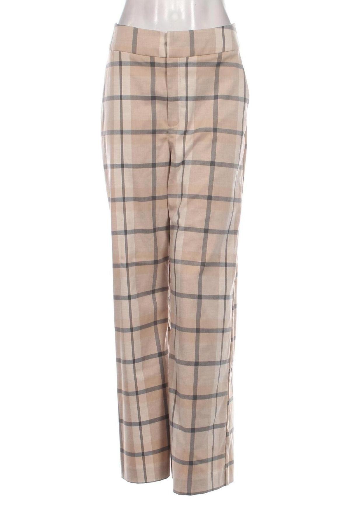 Дамски панталон Lindex, Размер M, Цвят Бежов, Цена 17,60 лв.
