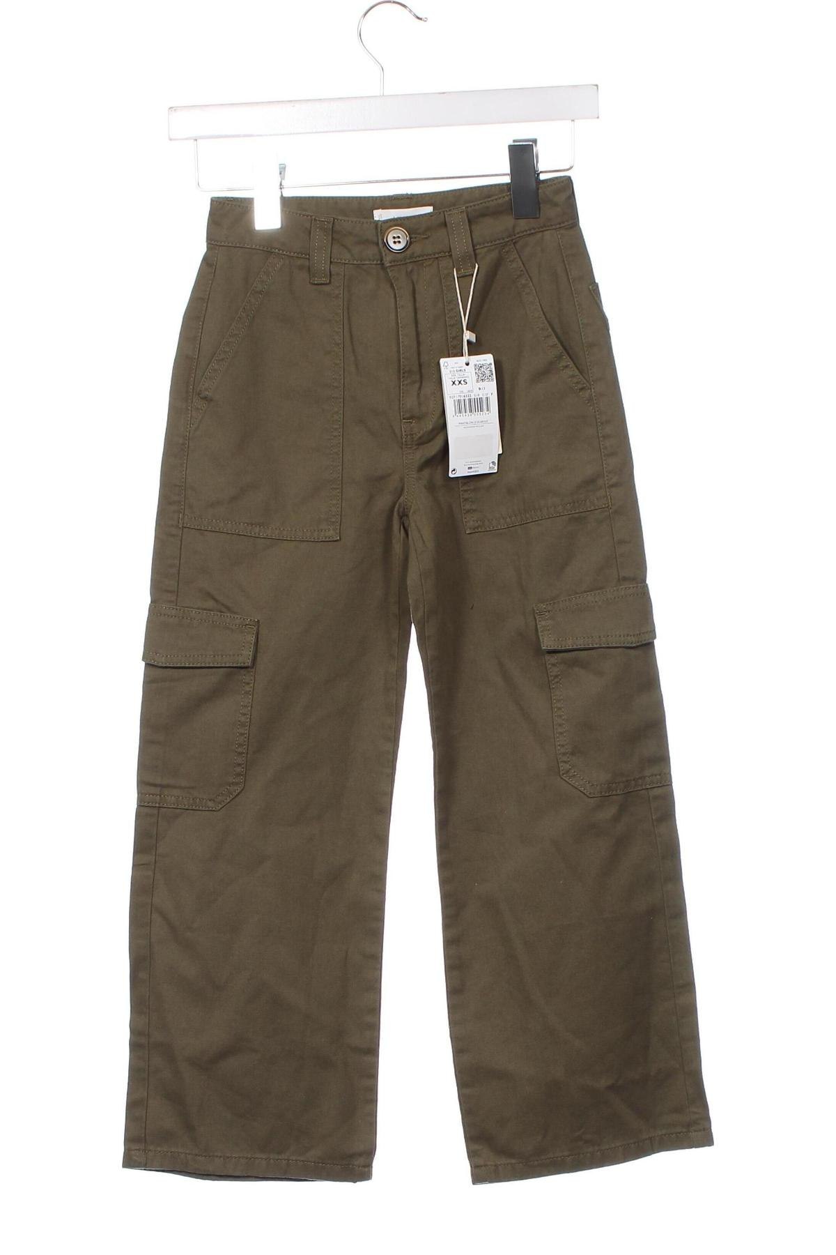 Pantaloni de femei Mango, Mărime XXS, Culoare Verde, Preț 50,66 Lei