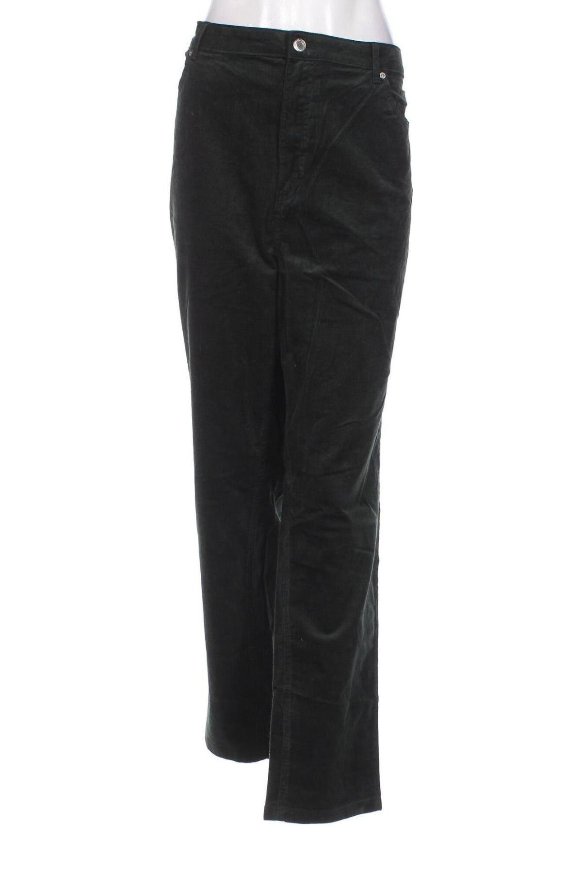 Дамски панталон Marks & Spencer, Размер 3XL, Цвят Зелен, Цена 13,50 лв.